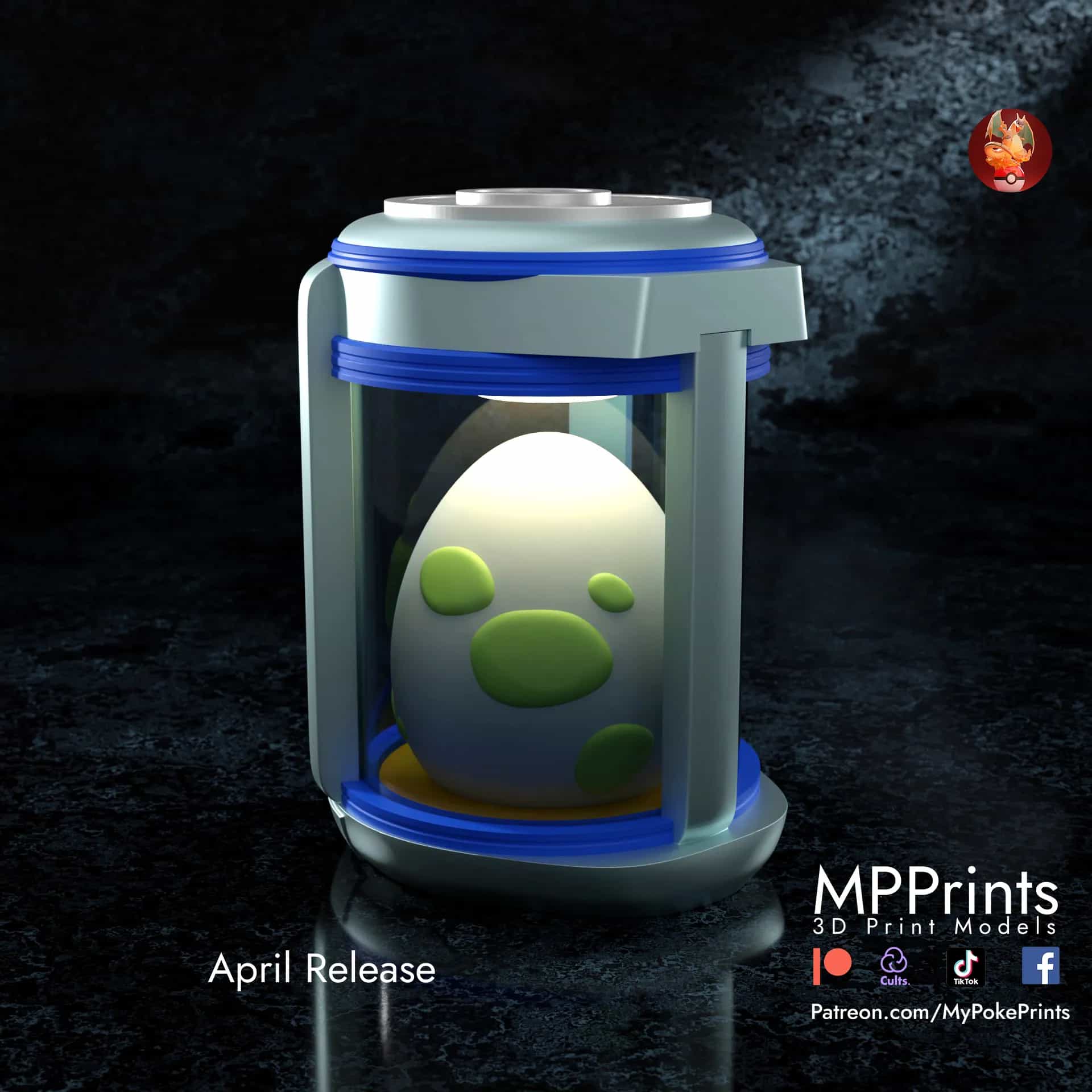 Incubadora de Huevos Pokemon