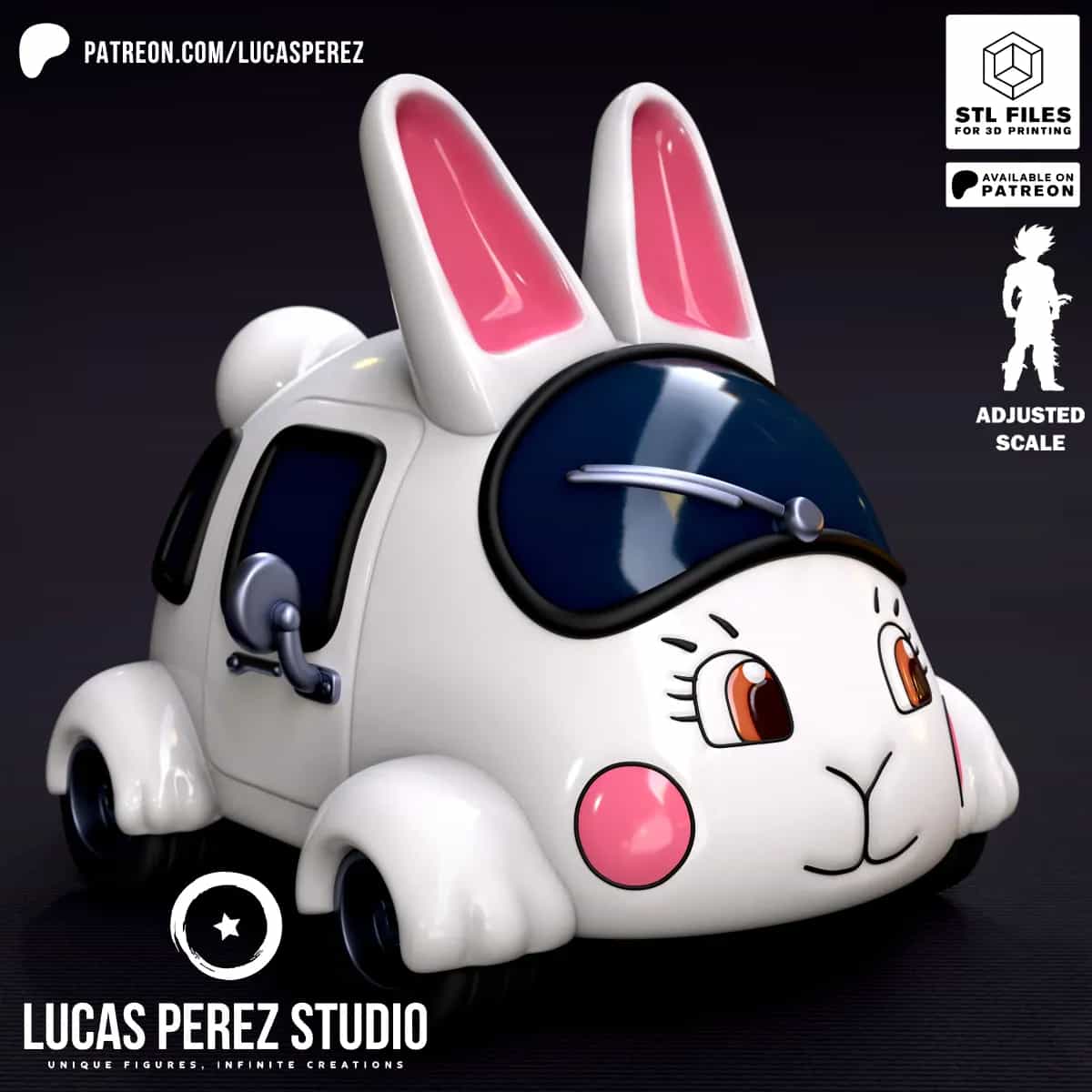 Coche de Boss Rabbit - Dragon Ball