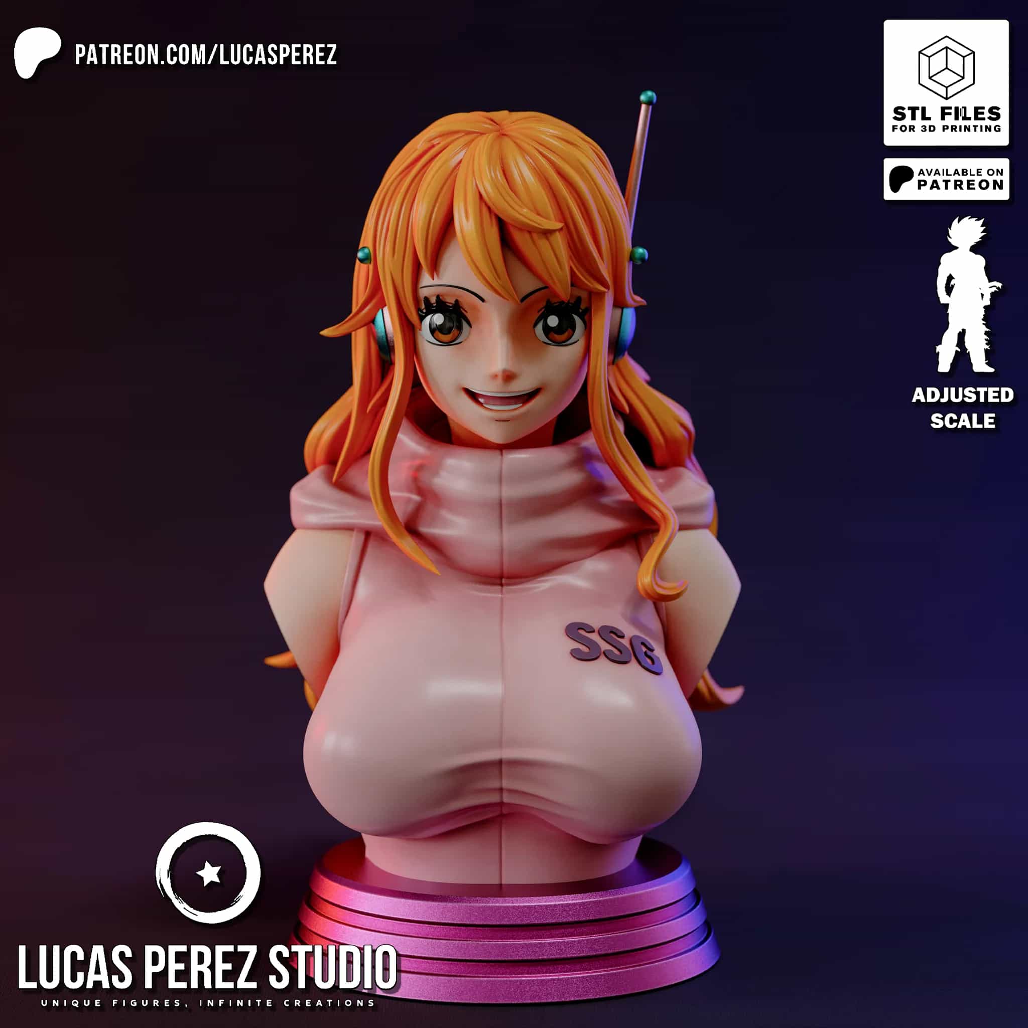 Busto de Nami - One Piece