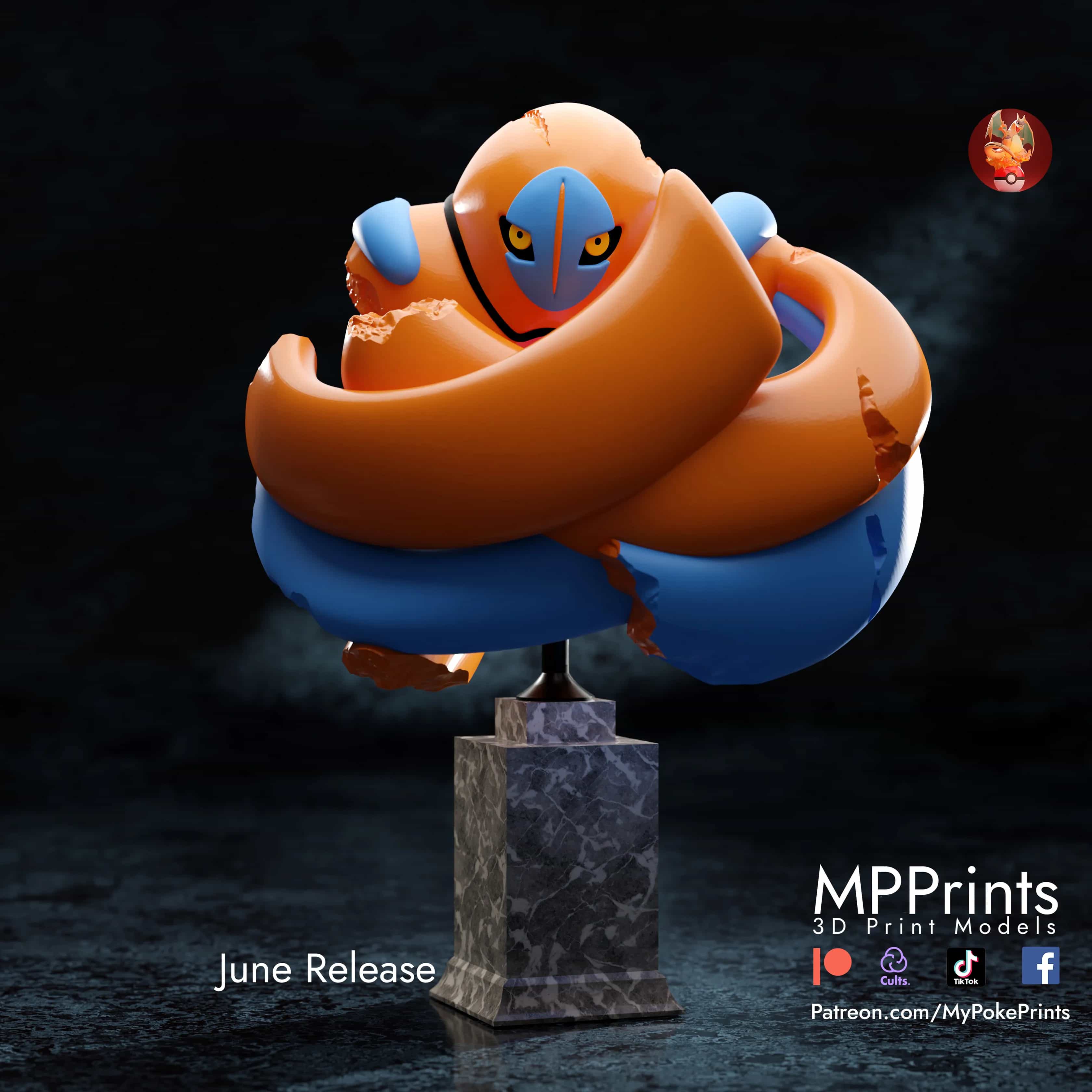 Busto de Deoxys defense