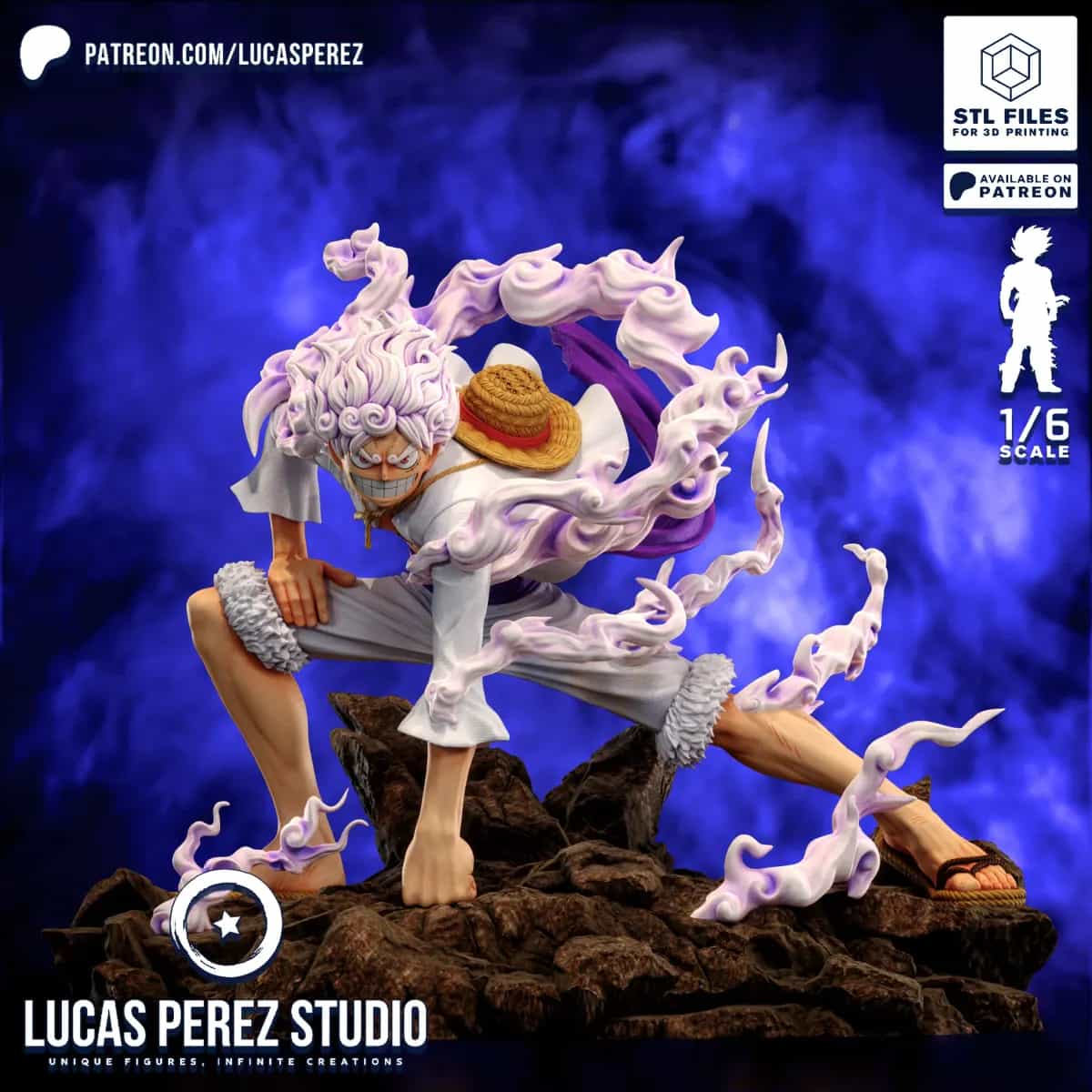 Luffy Gear 5 Nika - One Piece