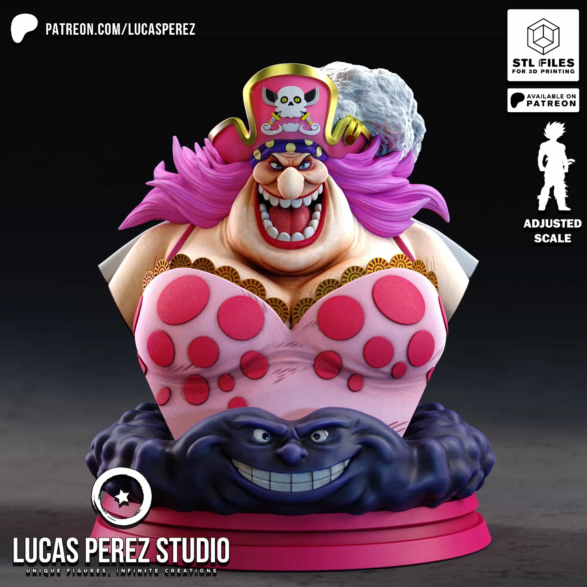 Busto de Big Mom - One Piece