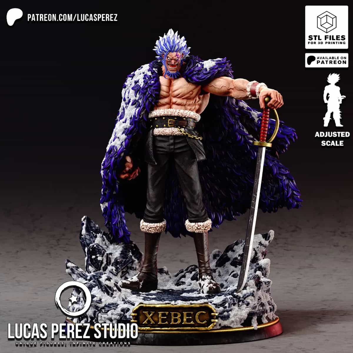 Rocks D. Xebec - One Piece