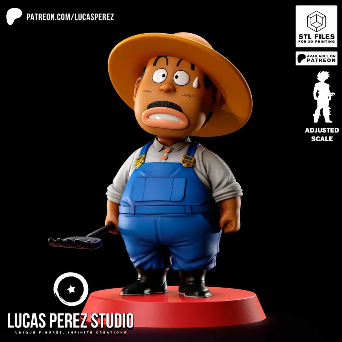 Chibi Granjero - Dragon Ball