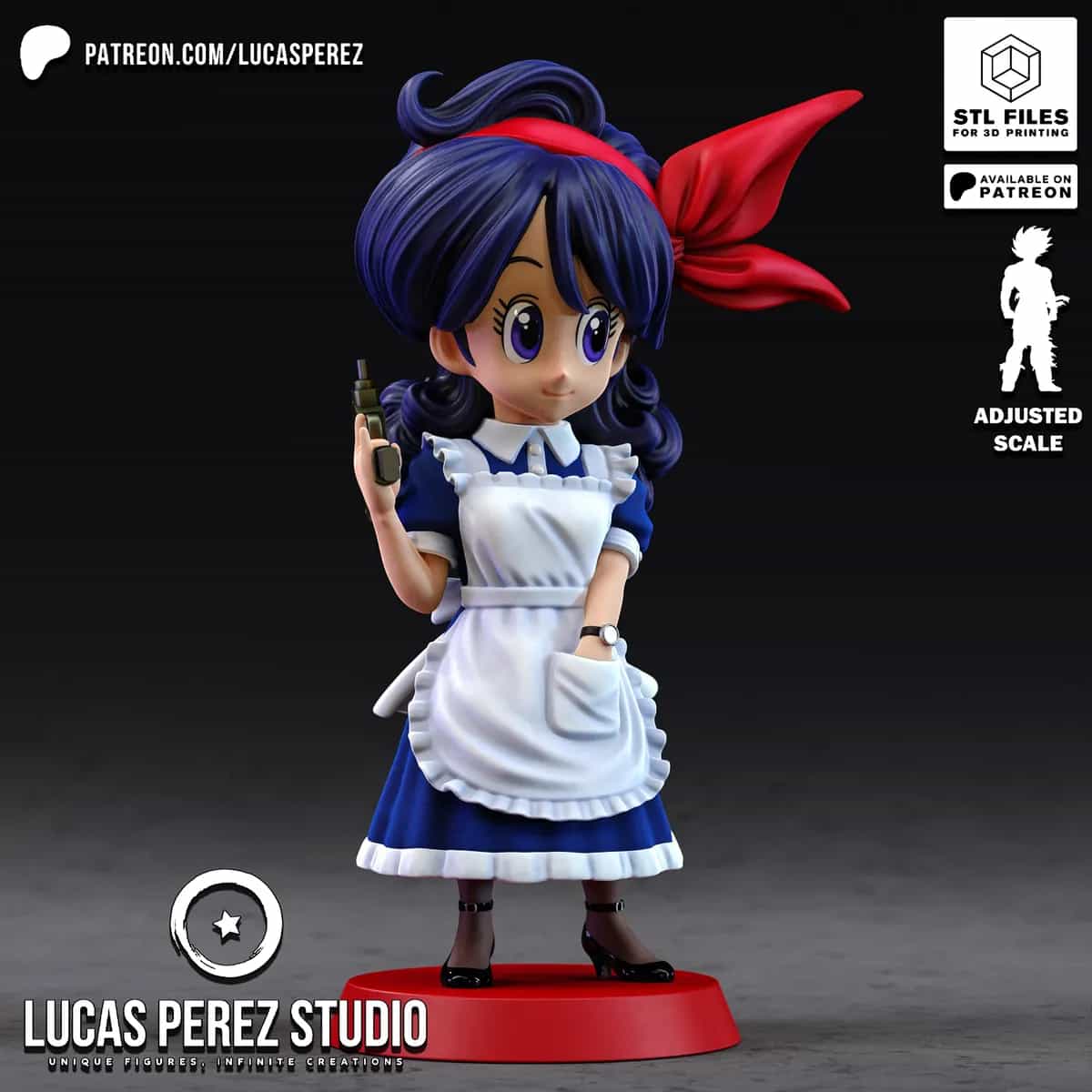 Chibi Blue Lunch - Dragon Ball