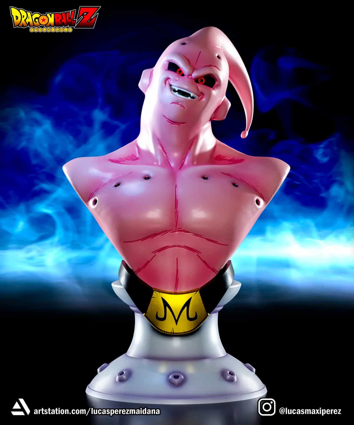 Busto de Majin Buu - Dragon Ball