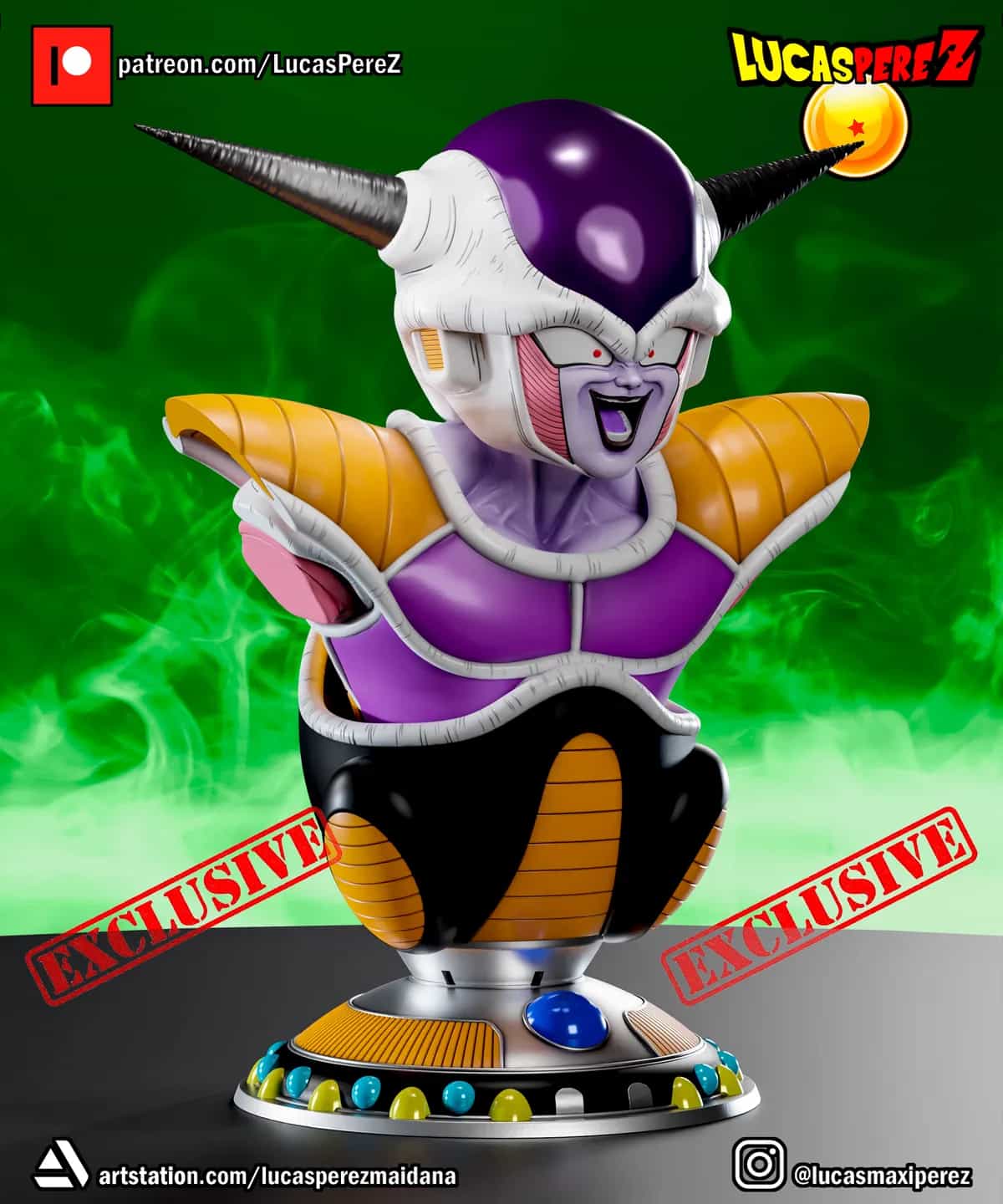 Busto de Freezer - Dragon Ball