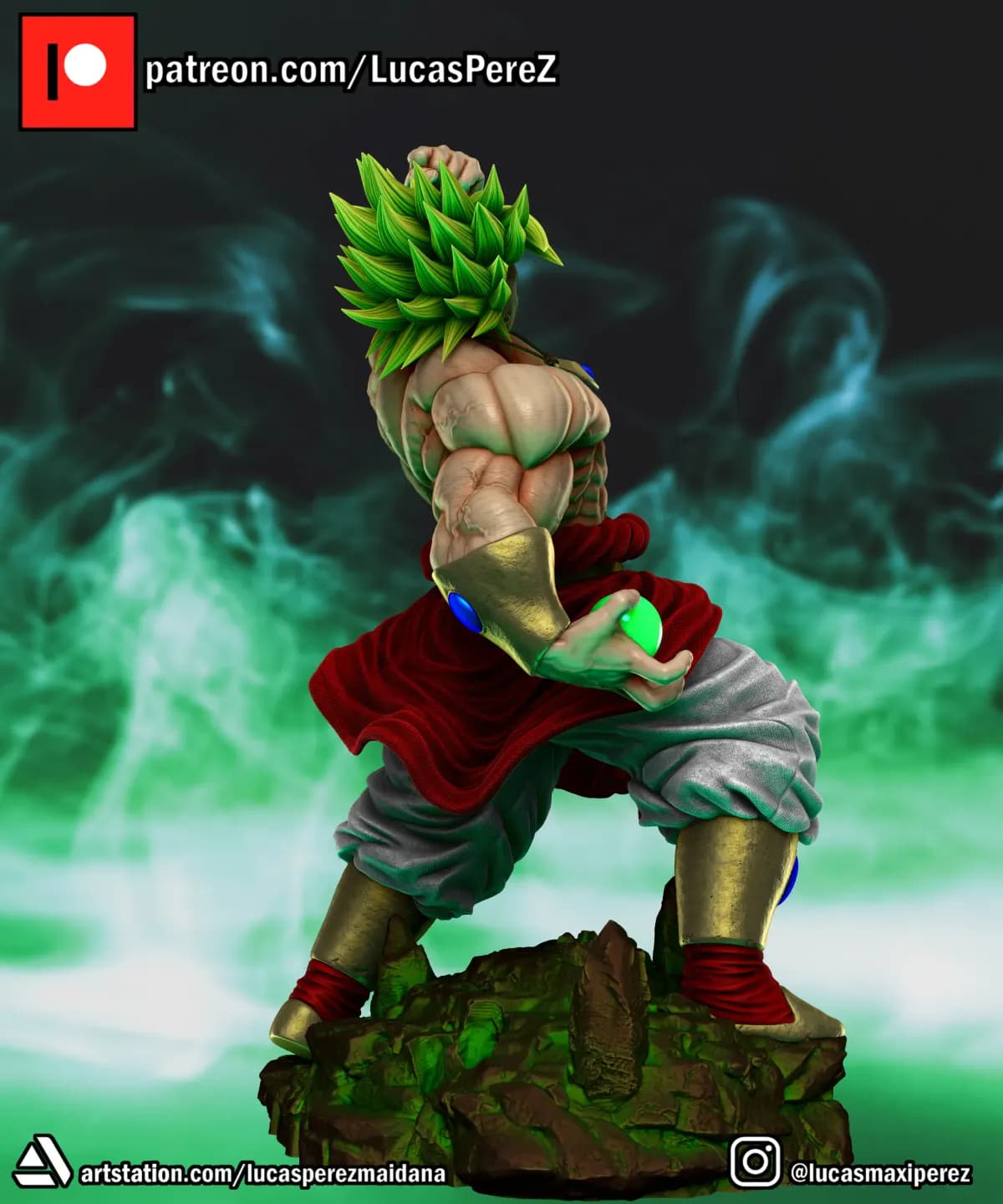Broly Cuerpo Completo - Dragon Ball - Imagen 6