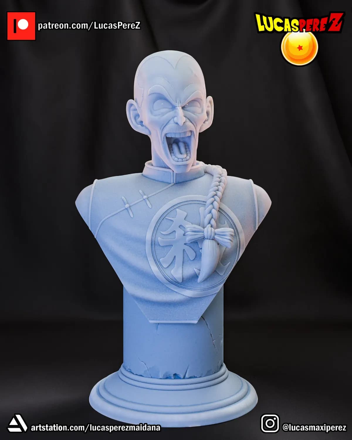 Busto de Tao Pai Pai - Dragon Ball - Imagen 2