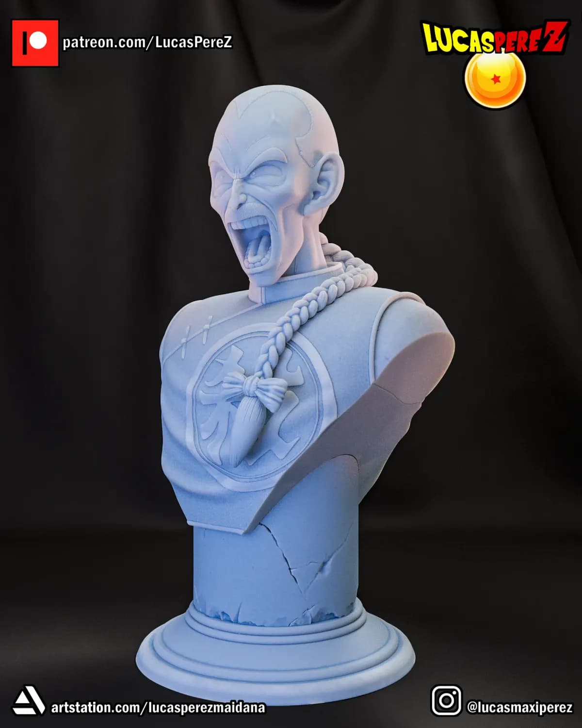 Busto de Tao Pai Pai - Dragon Ball - Imagen 4