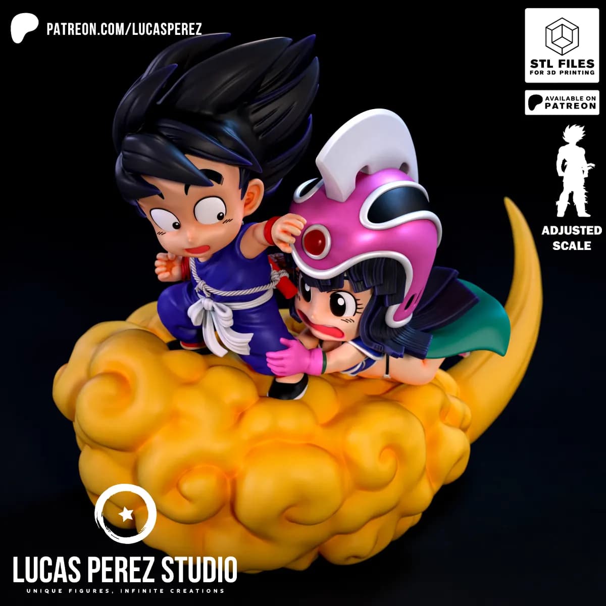 Goku y Chi-Chi - Dragon Ball - Imagen 4