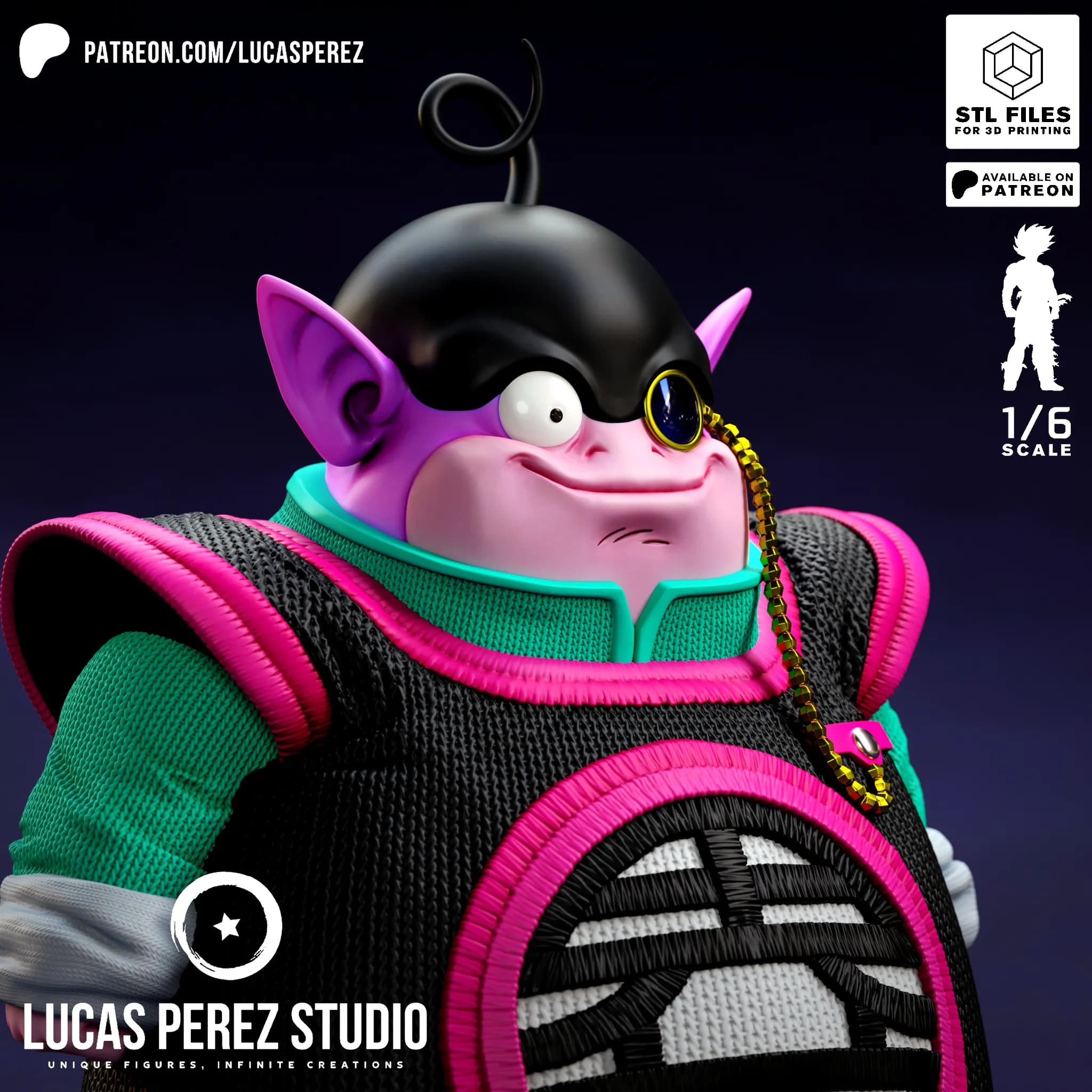 Kaio-sama del Oeste - Dragon Ball - Imagen 1