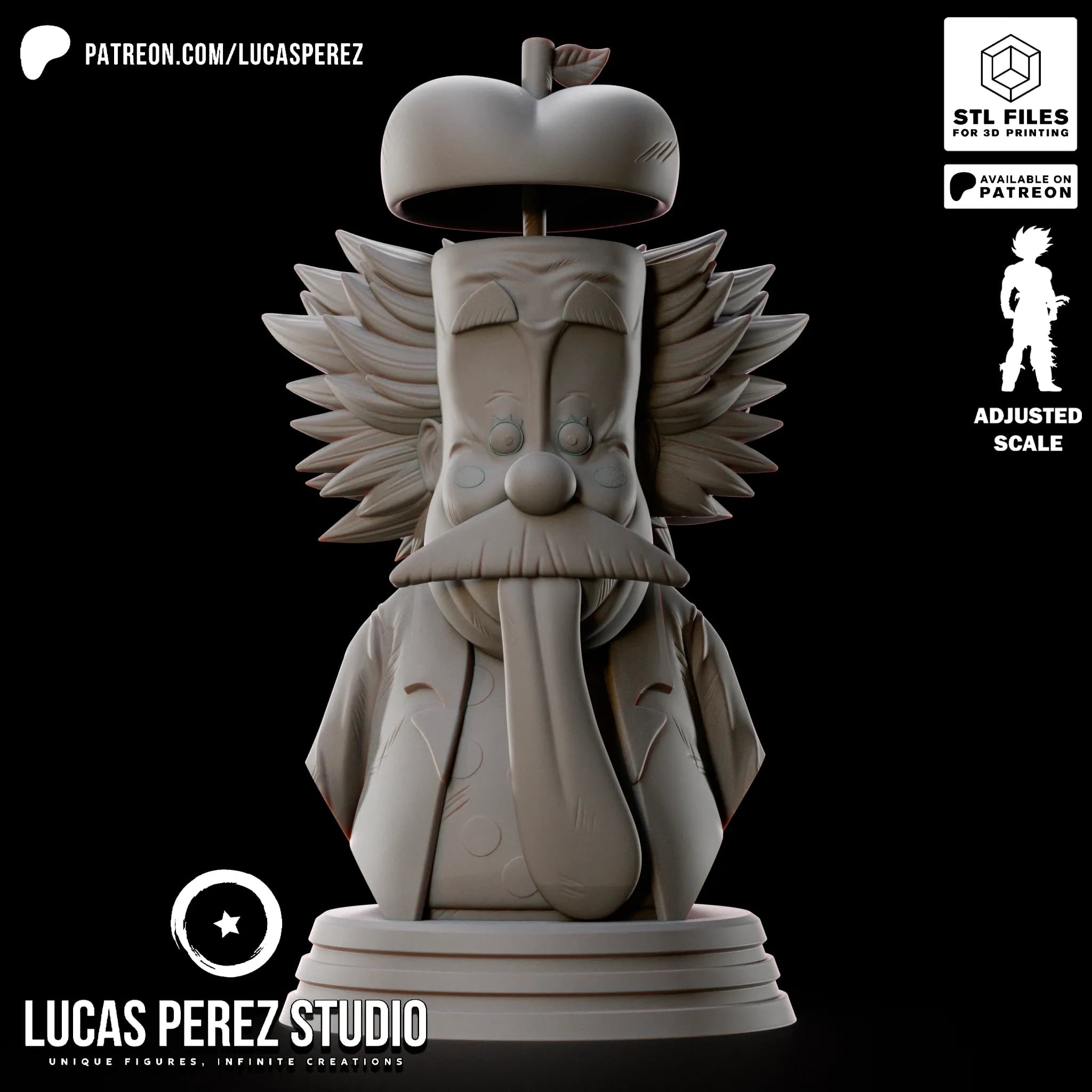 Busto del Dr. Vegapunk - One Piece - Imagen 6