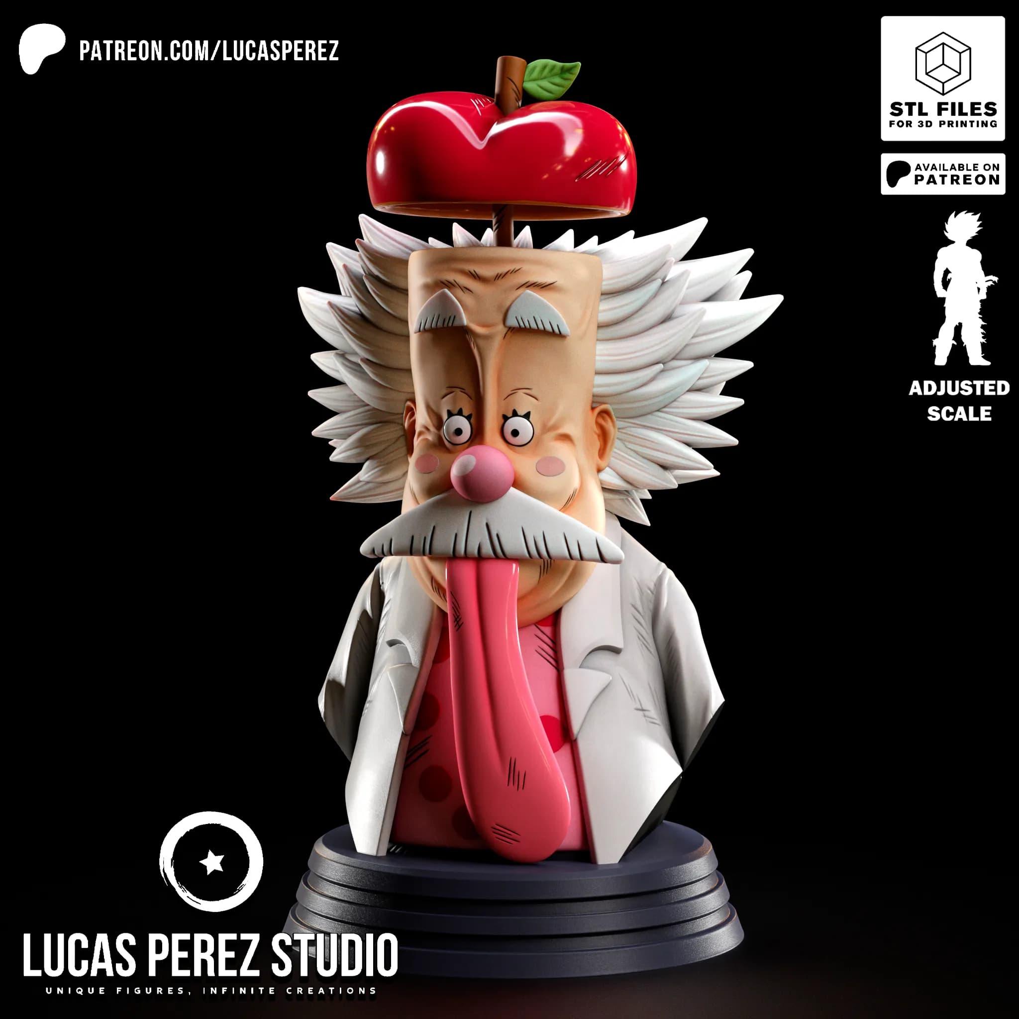 Busto del Dr. Vegapunk - One Piece - Imagen 7