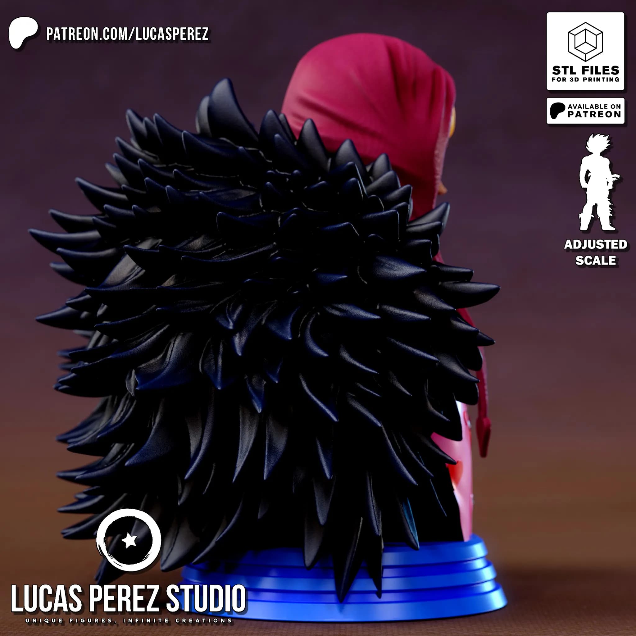 Busto de Rosinante - One Piece - Imagen 3