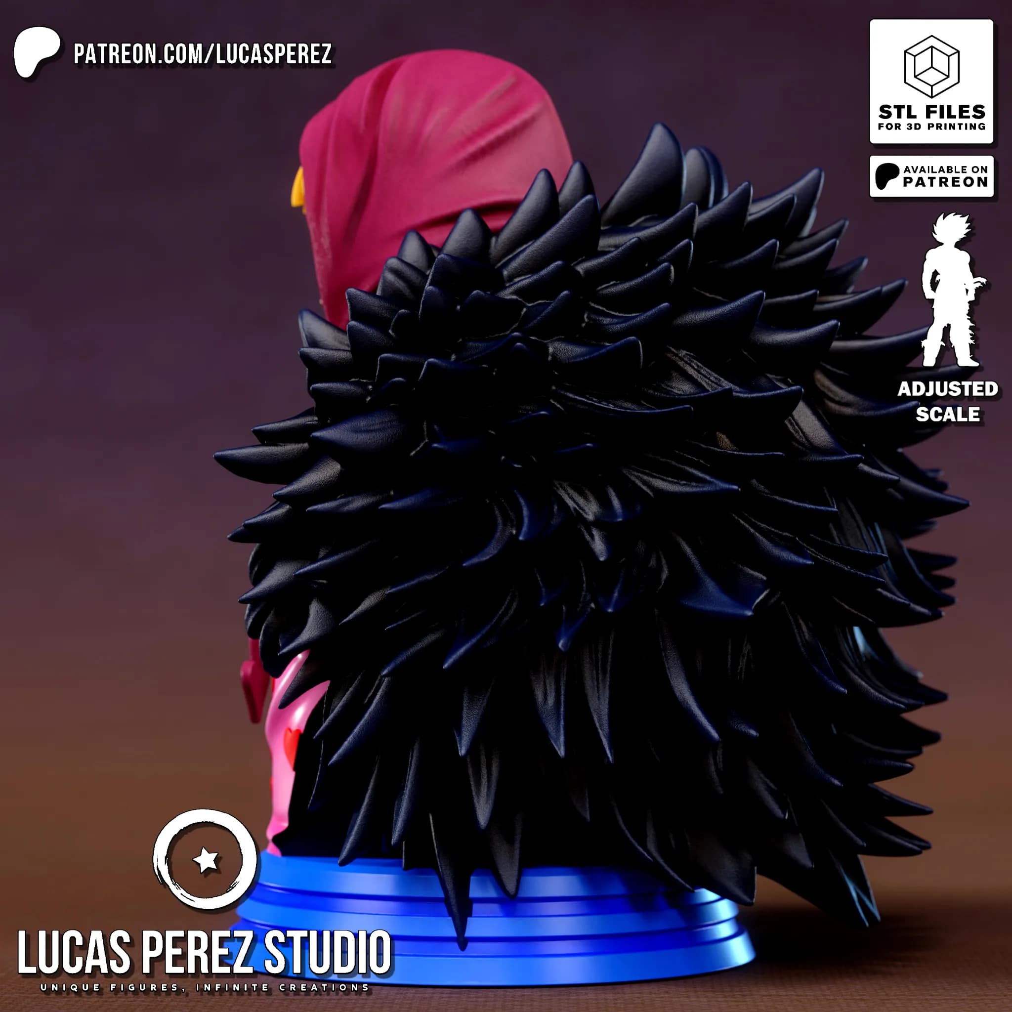 Busto de Rosinante - One Piece - Imagen 4