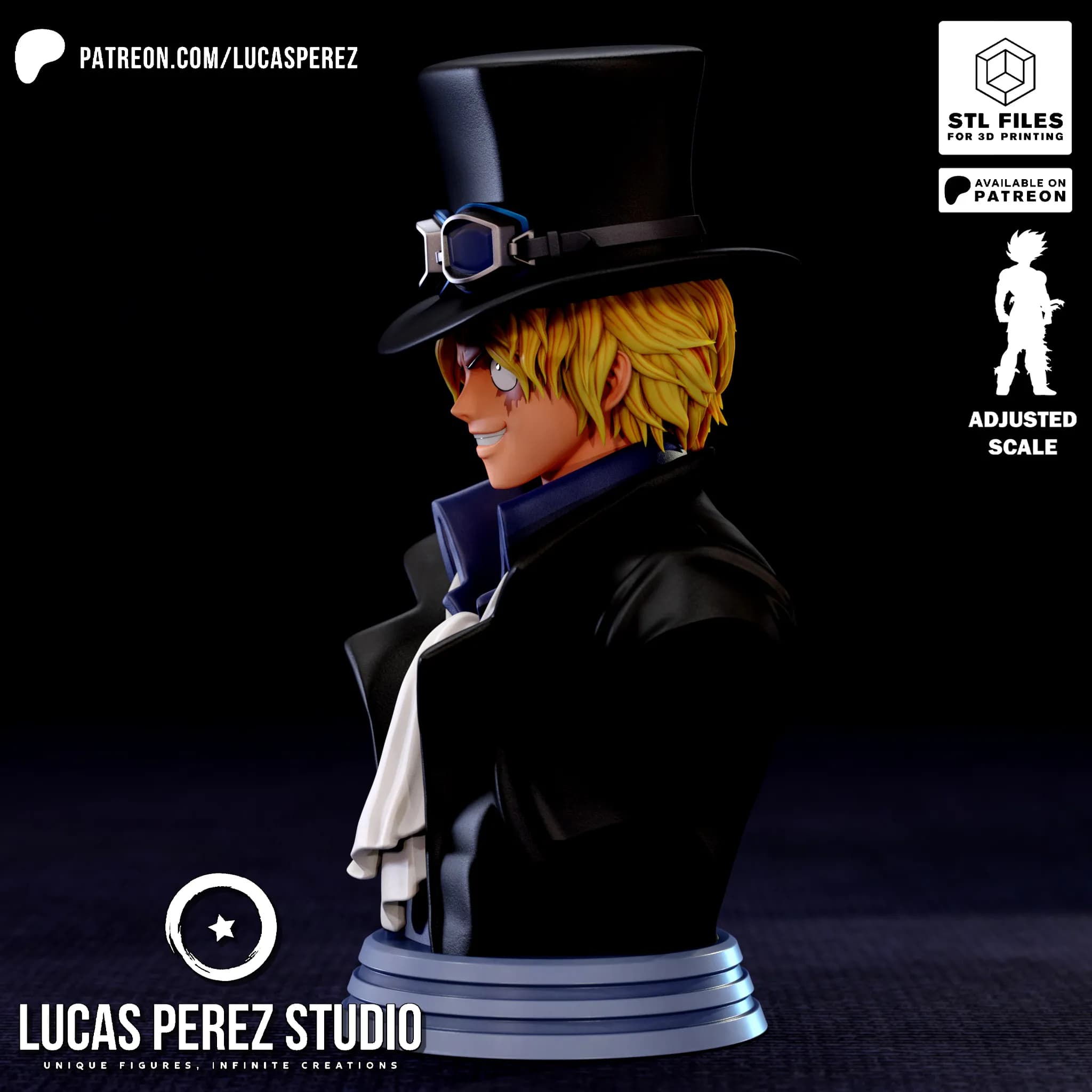 Busto de Sabo - One Piece - Imagen 1