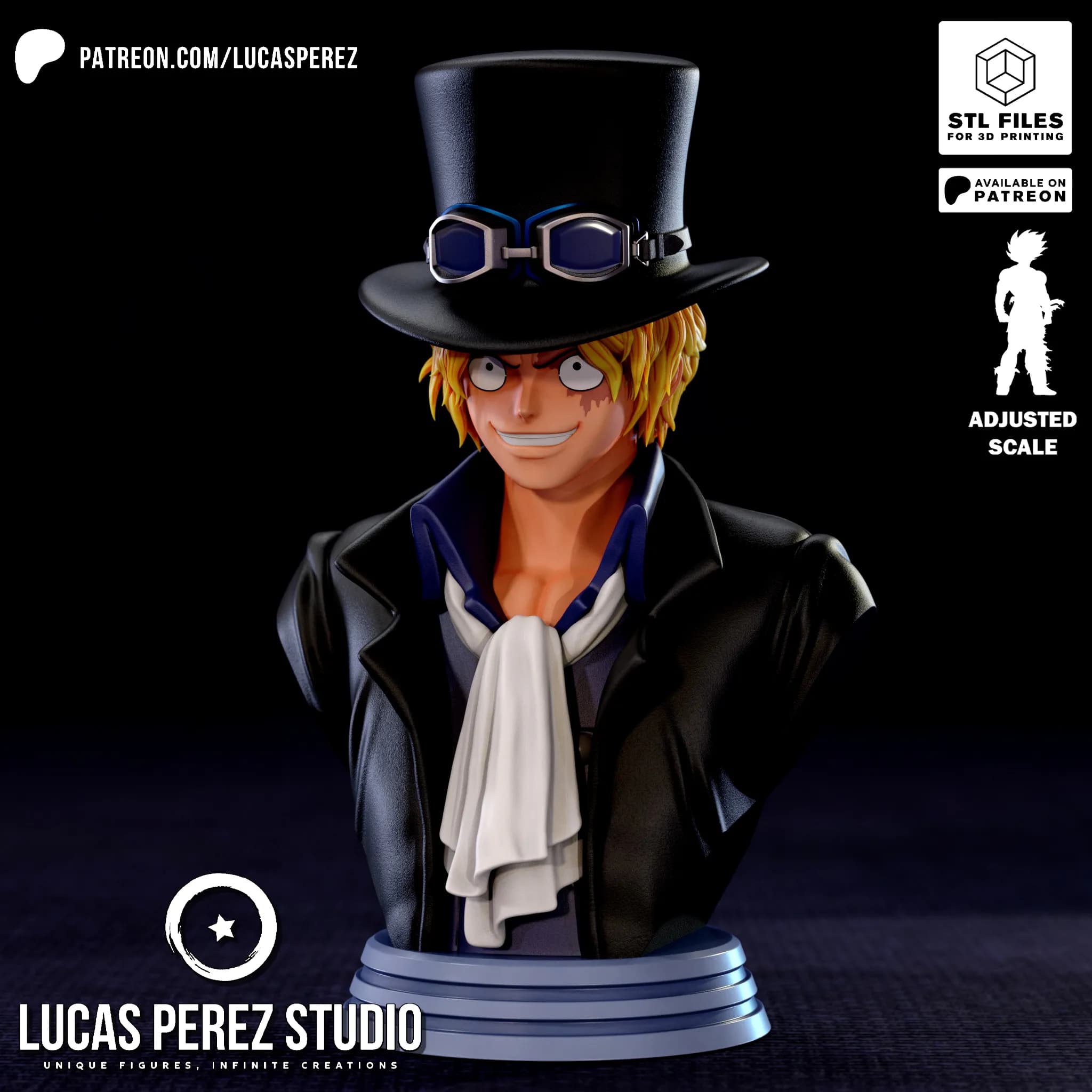 Busto de Sabo - One Piece - Imagen 2