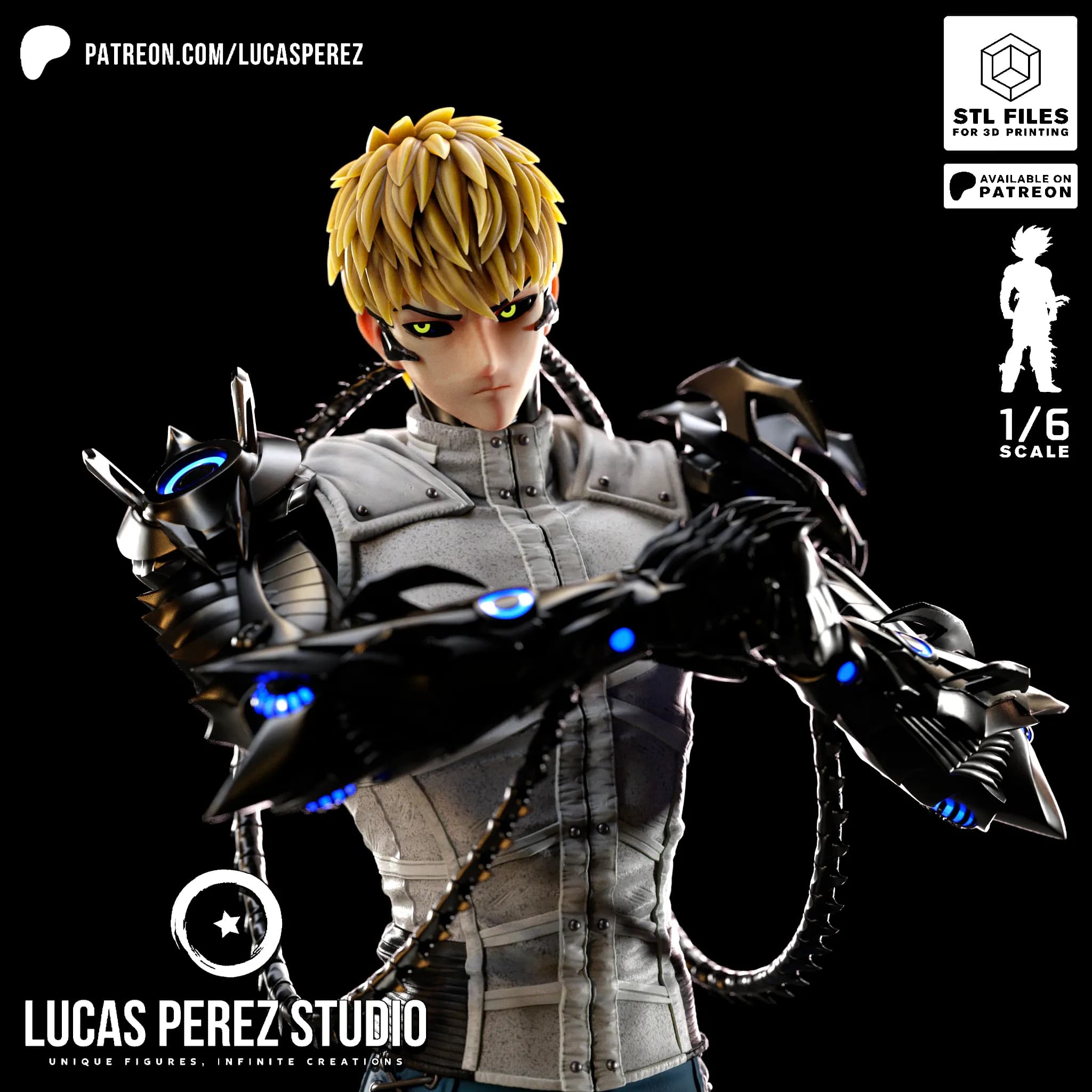 Genos - One Punch Man - Imagen 1