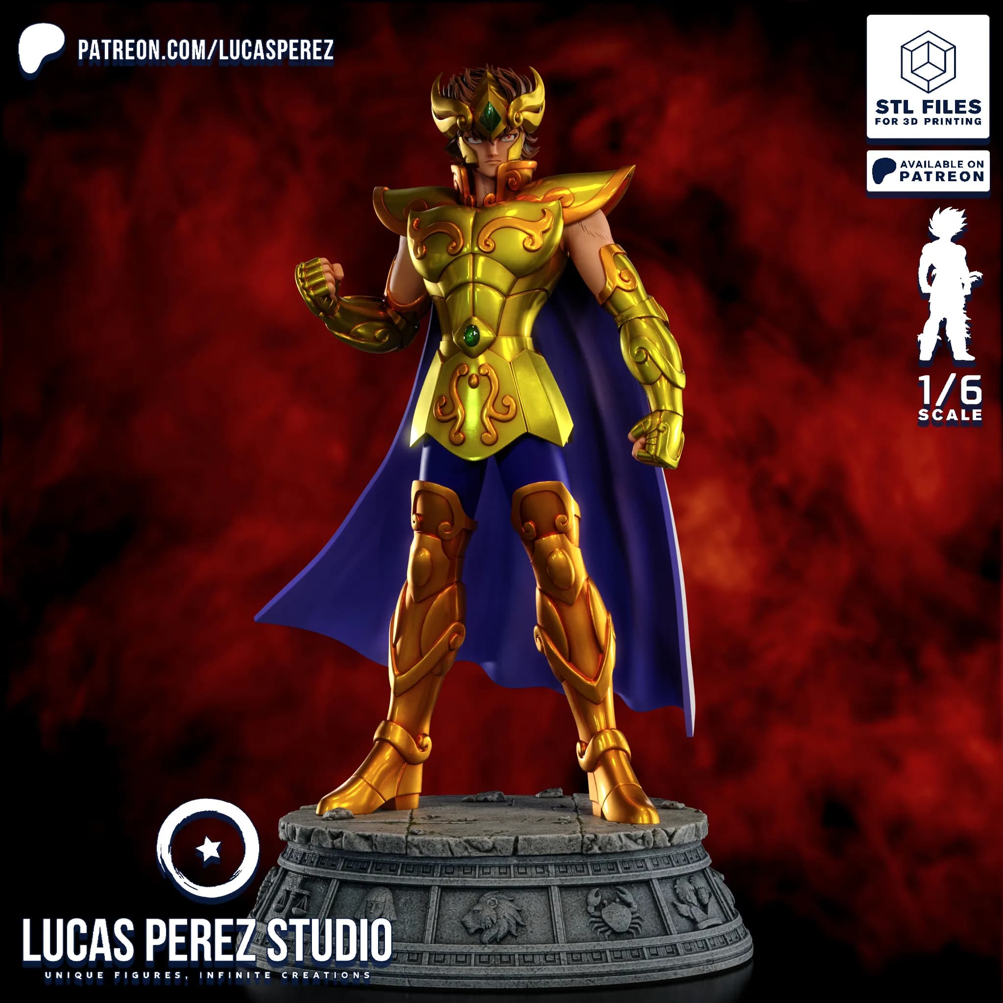 Aioria de Leo - Caballeros del Zodiaco - Imagen 1