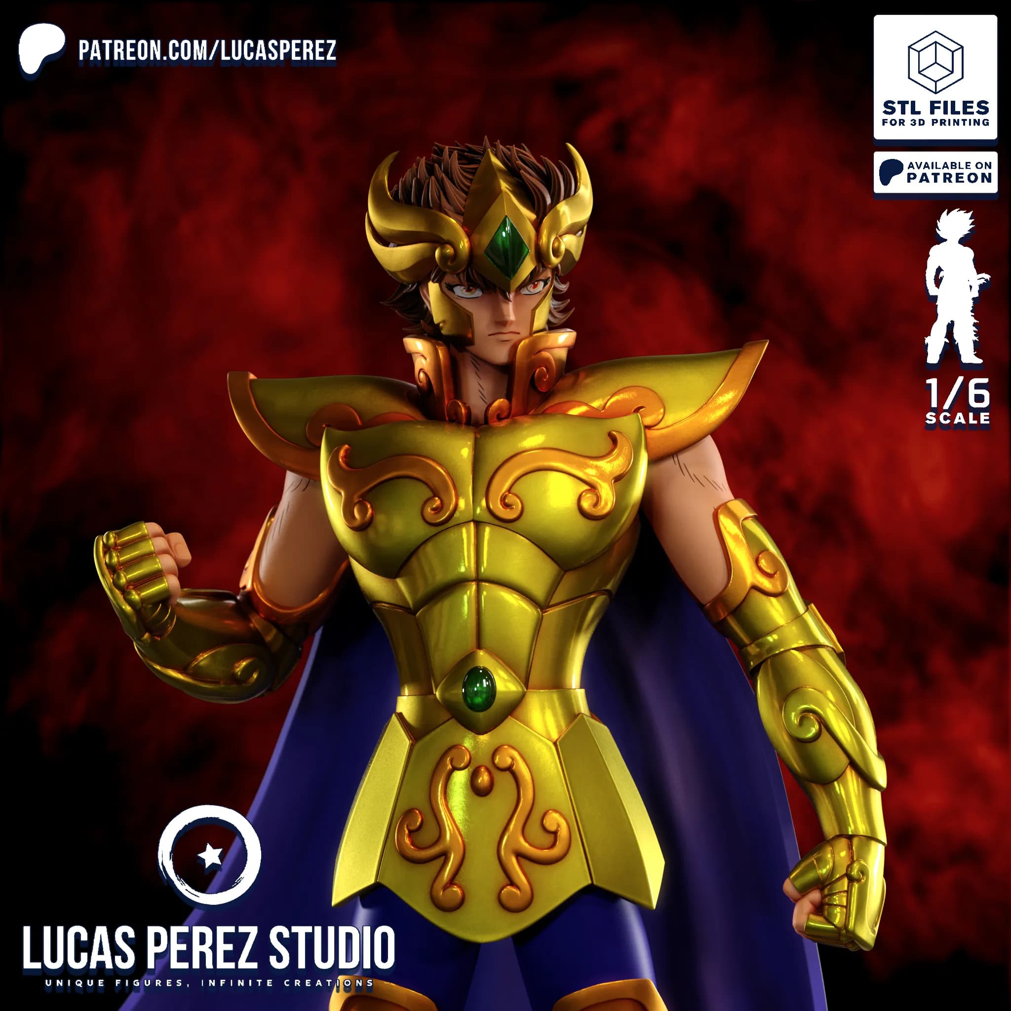 Aioria de Leo - Caballeros del Zodiaco - Imagen 5