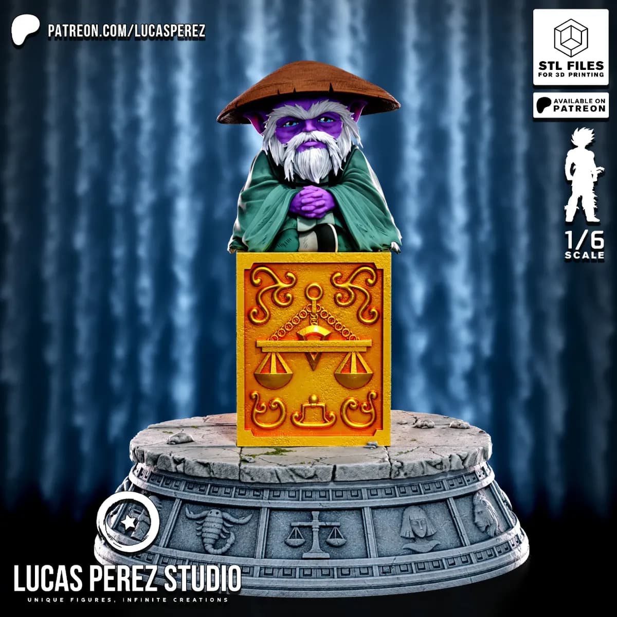 Dohko de Libra - Caballeros del Zodiaco - Imagen 1