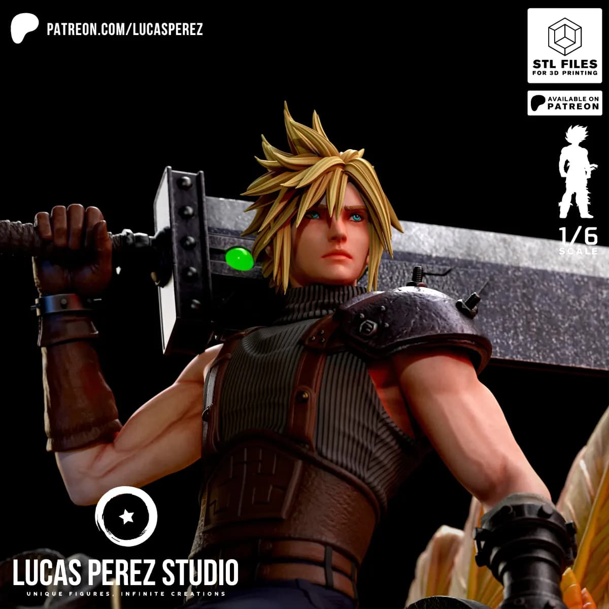 Cloud Strife - Final Fantasy VII - Imagen 4