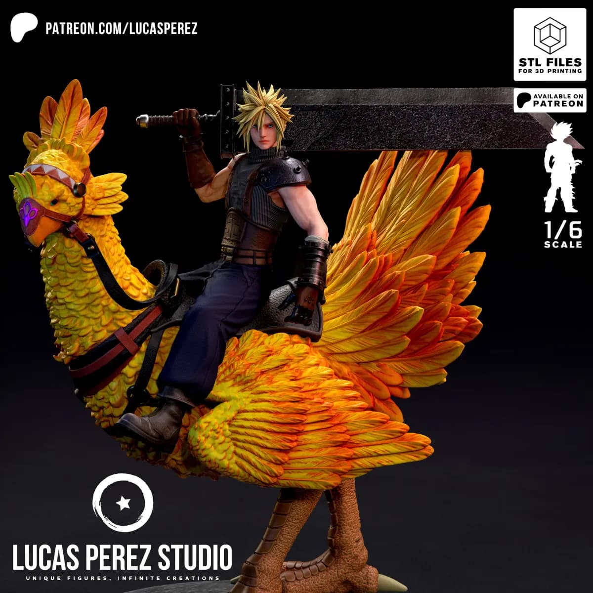 Cloud Strife - Final Fantasy VII - Imagen 5