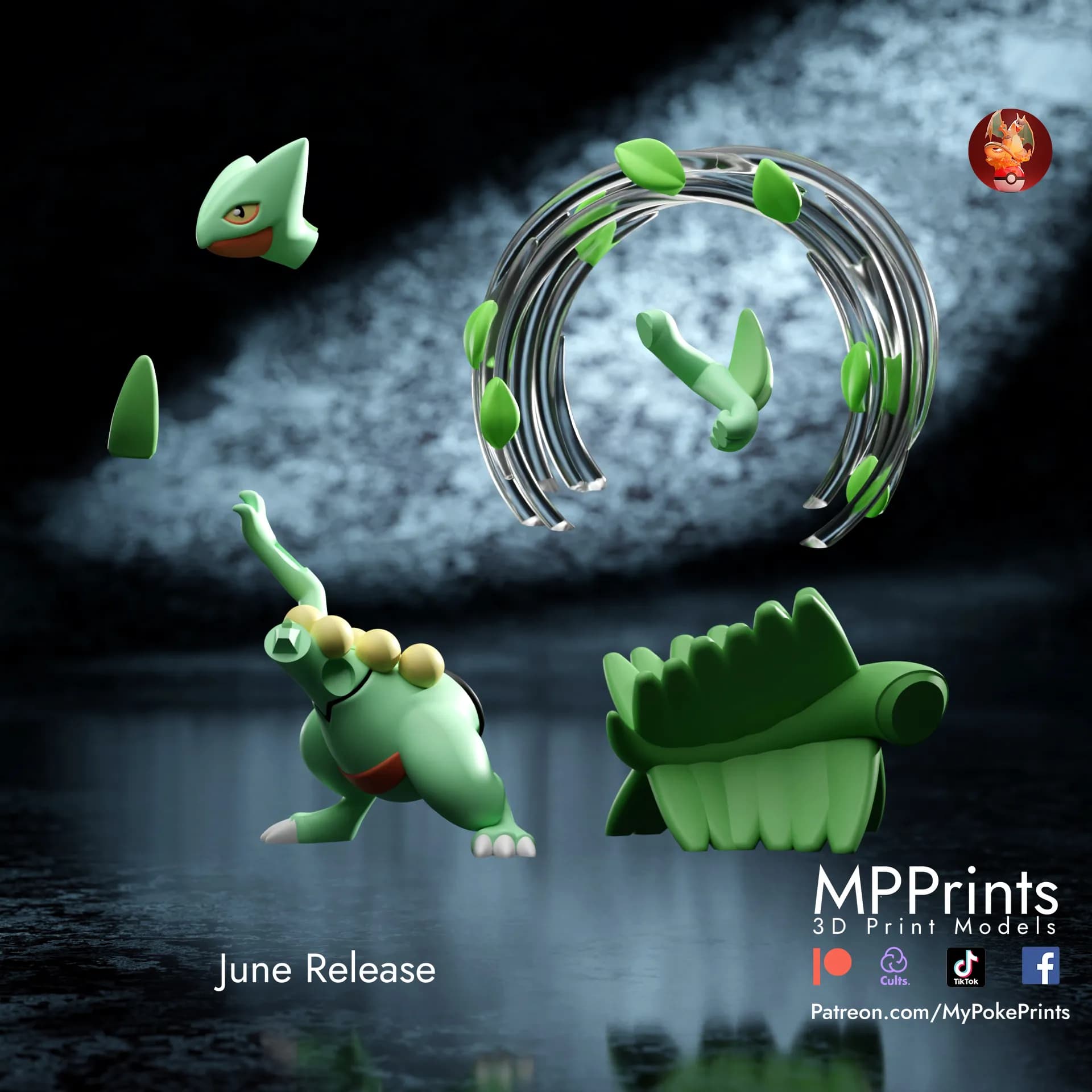 Estatua de Sceptile - Imagen 8