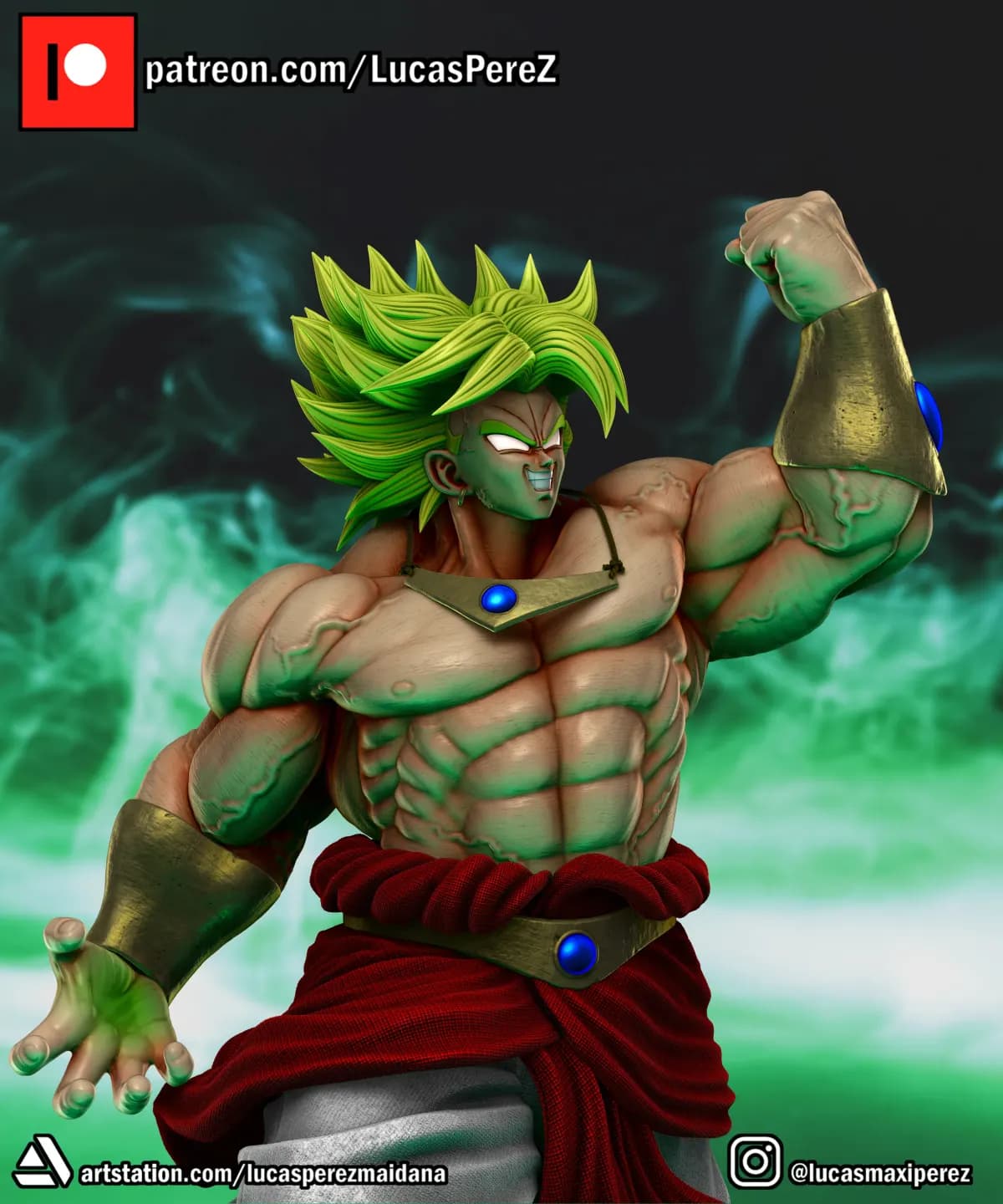 Broly Cuerpo Completo - Dragon Ball - Imagen 7