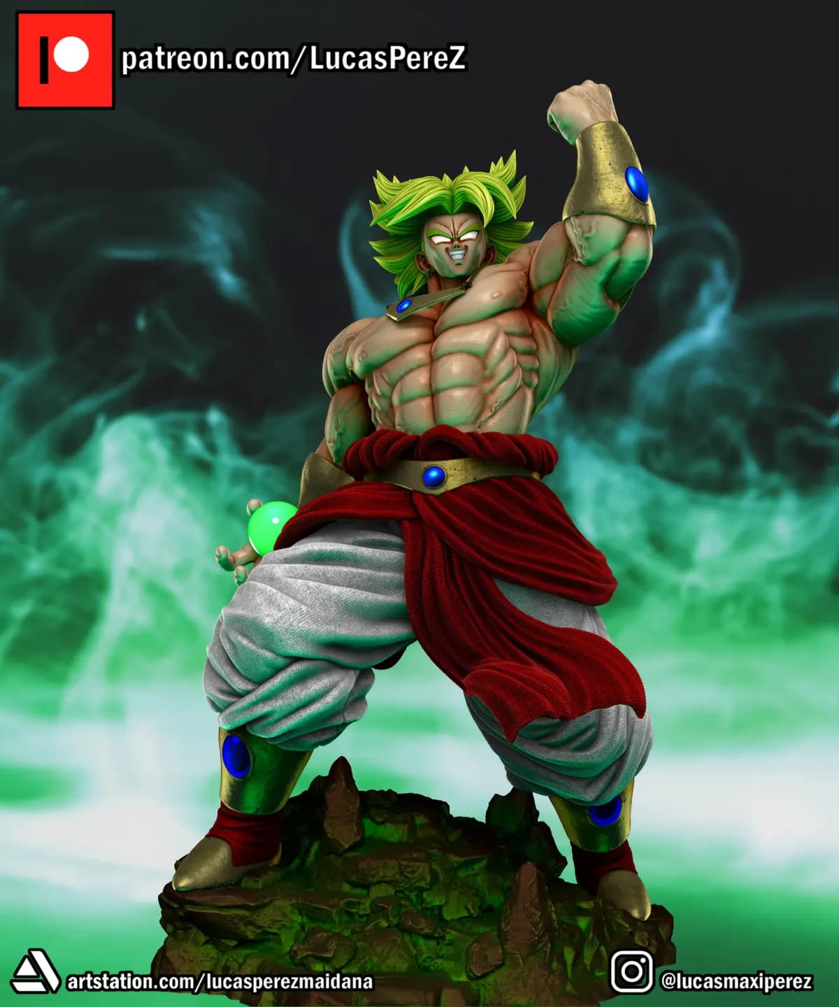 Broly Cuerpo Completo - Dragon Ball - Imagen 2