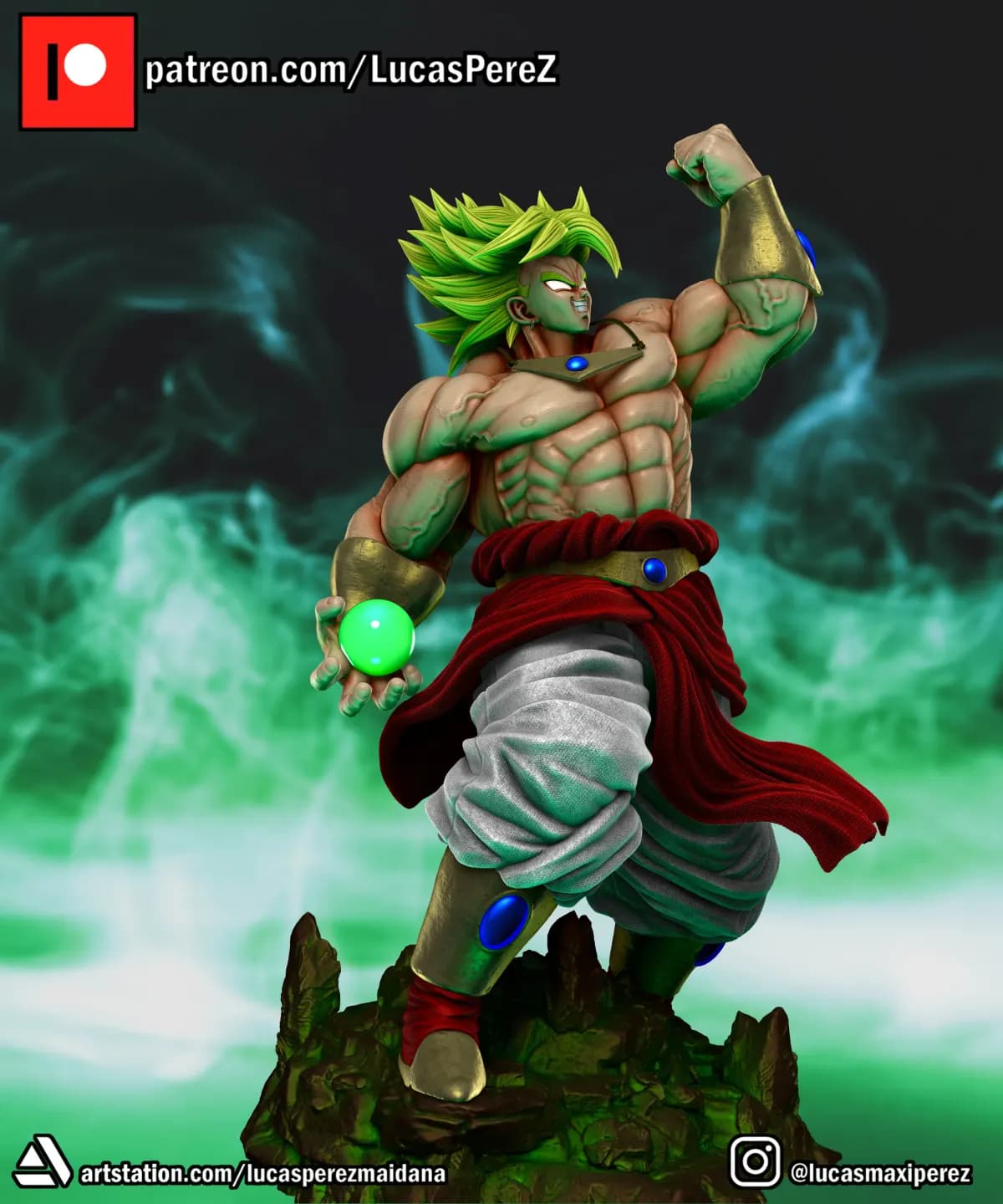 Broly Cuerpo Completo - Dragon Ball - Imagen 8