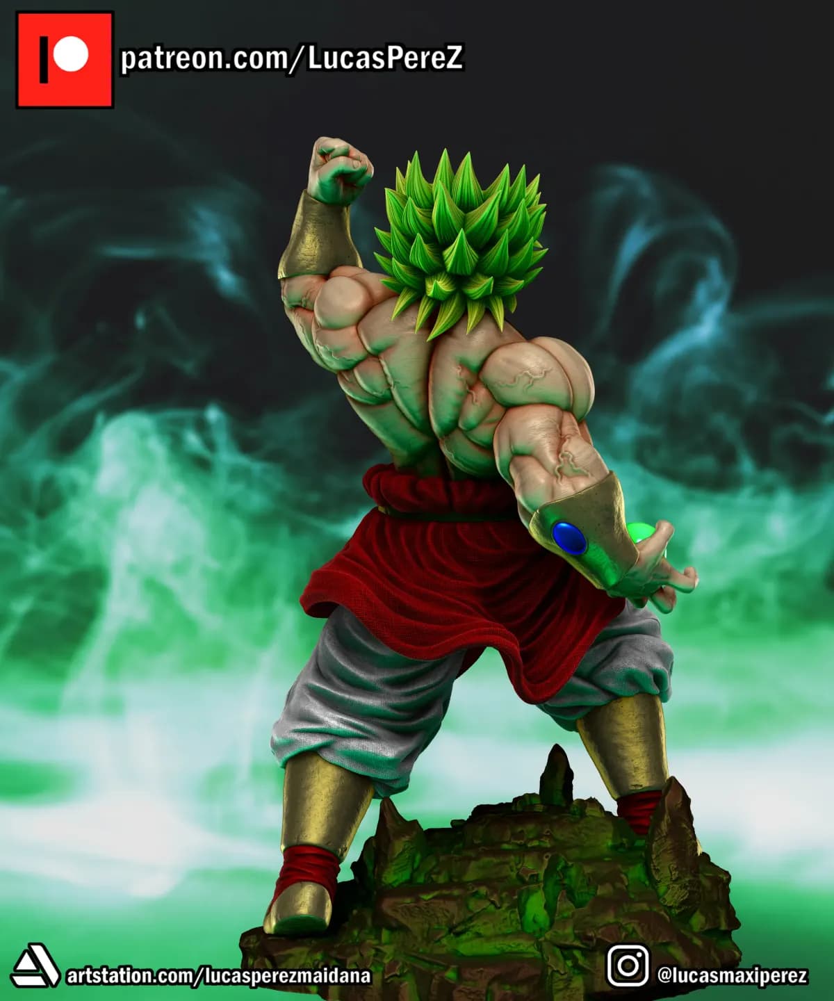 Broly Cuerpo Completo - Dragon Ball - Imagen 9
