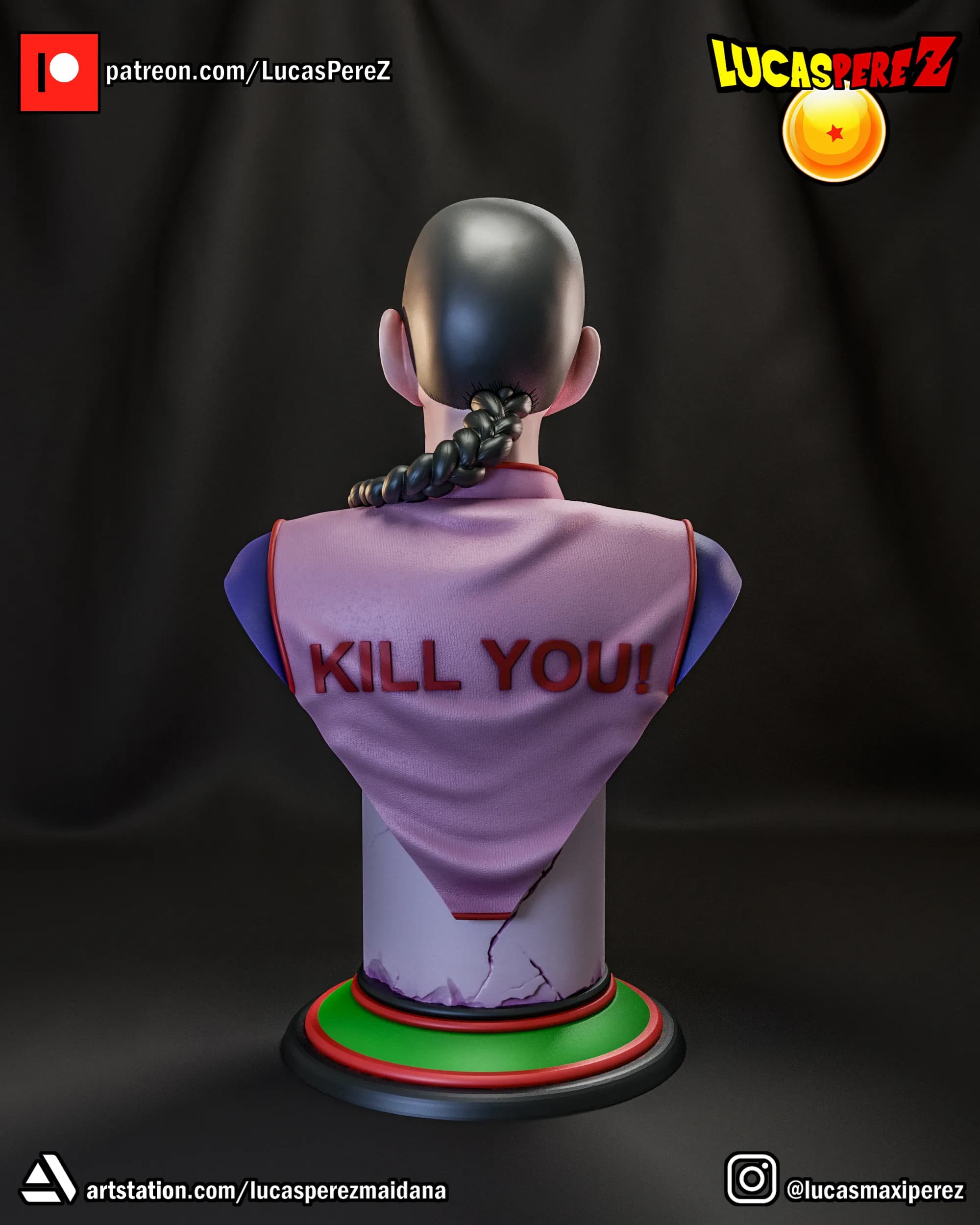 Busto de Tao Pai Pai - Dragon Ball - Imagen 10