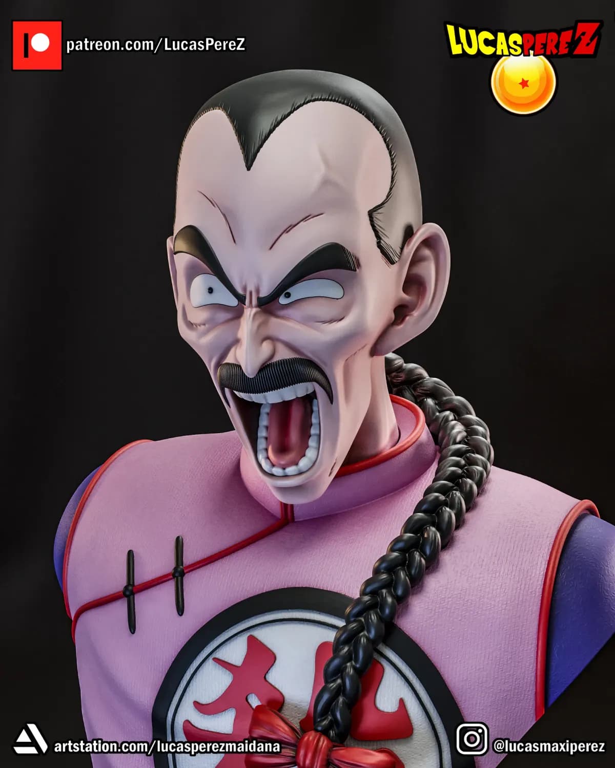Busto de Tao Pai Pai - Dragon Ball - Imagen 15