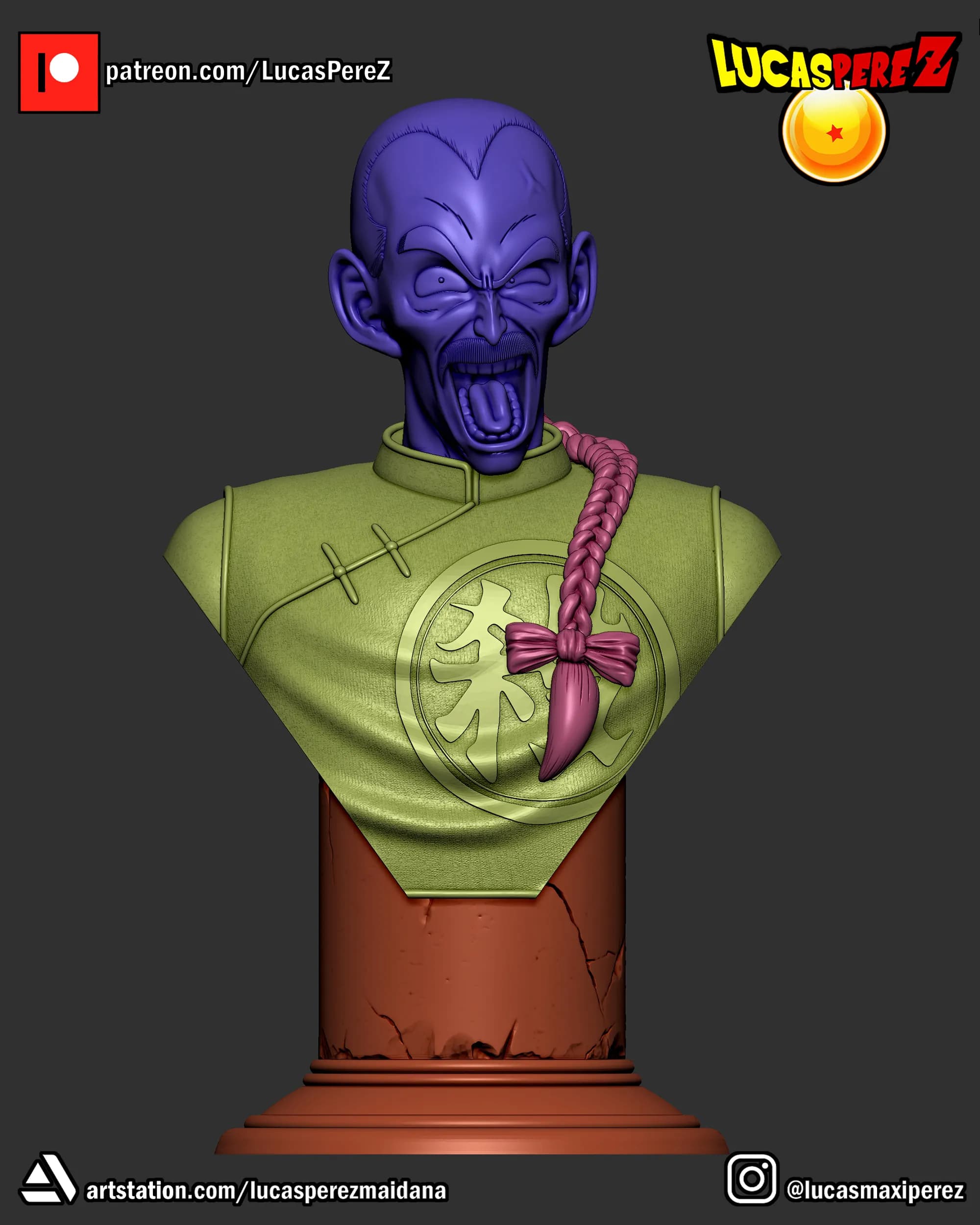 Busto de Tao Pai Pai - Dragon Ball - Imagen 24