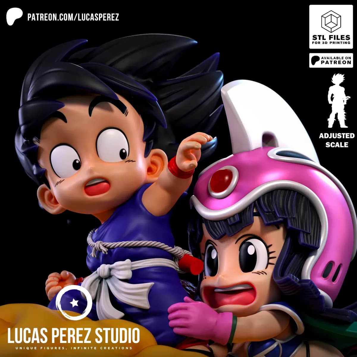 Goku y Chi-Chi - Dragon Ball - Imagen 7