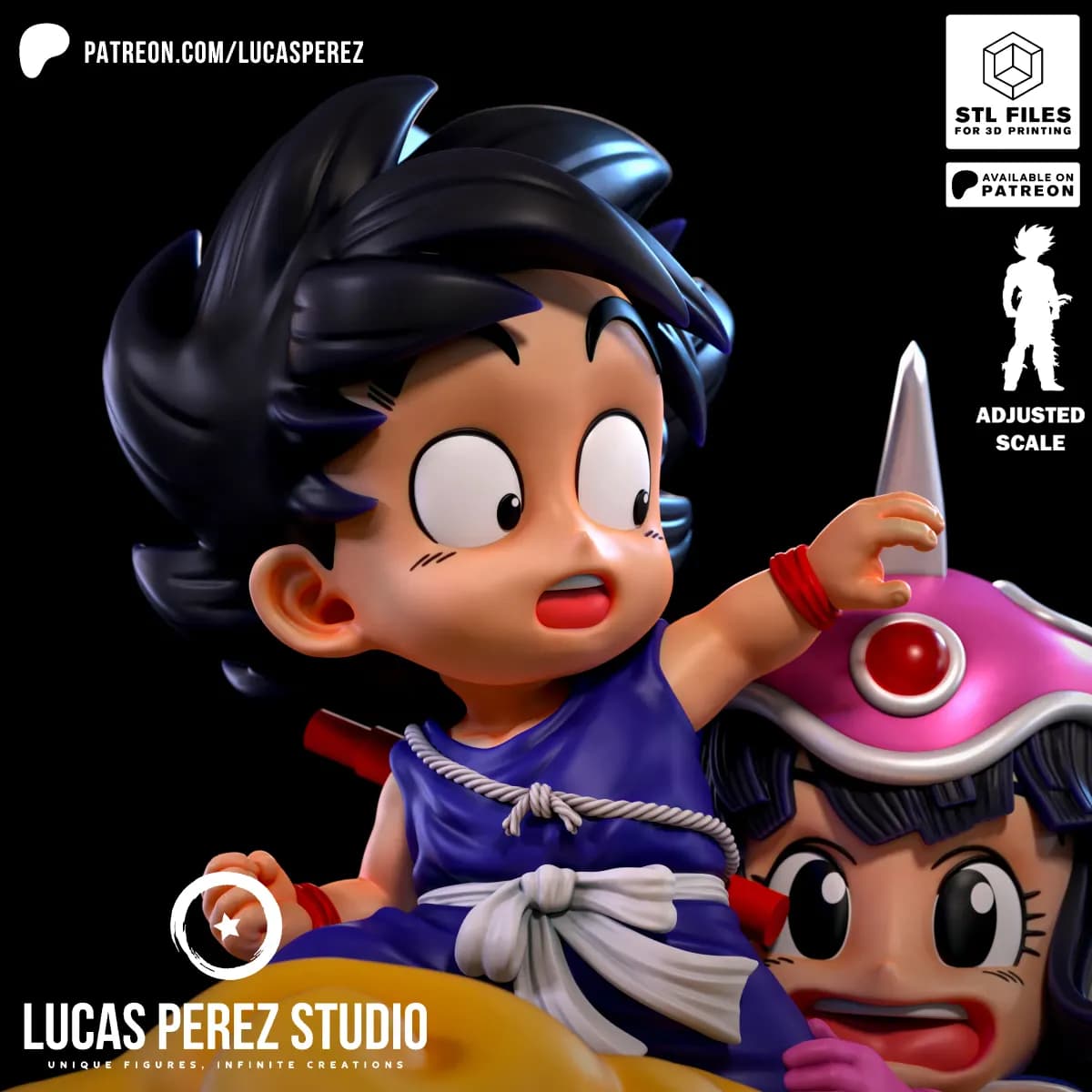 Goku y Chi-Chi - Dragon Ball - Imagen 8