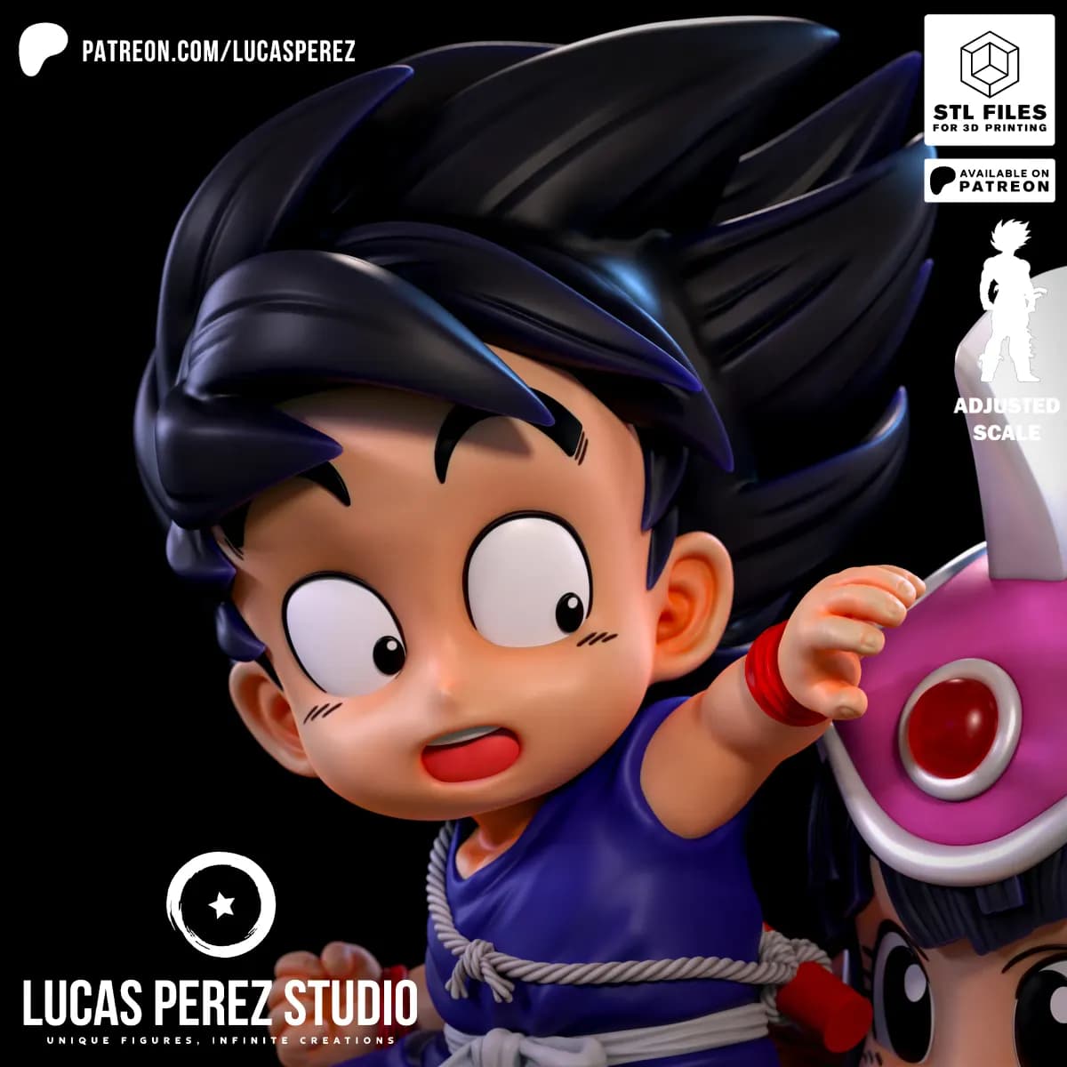 Goku y Chi-Chi - Dragon Ball - Imagen 9