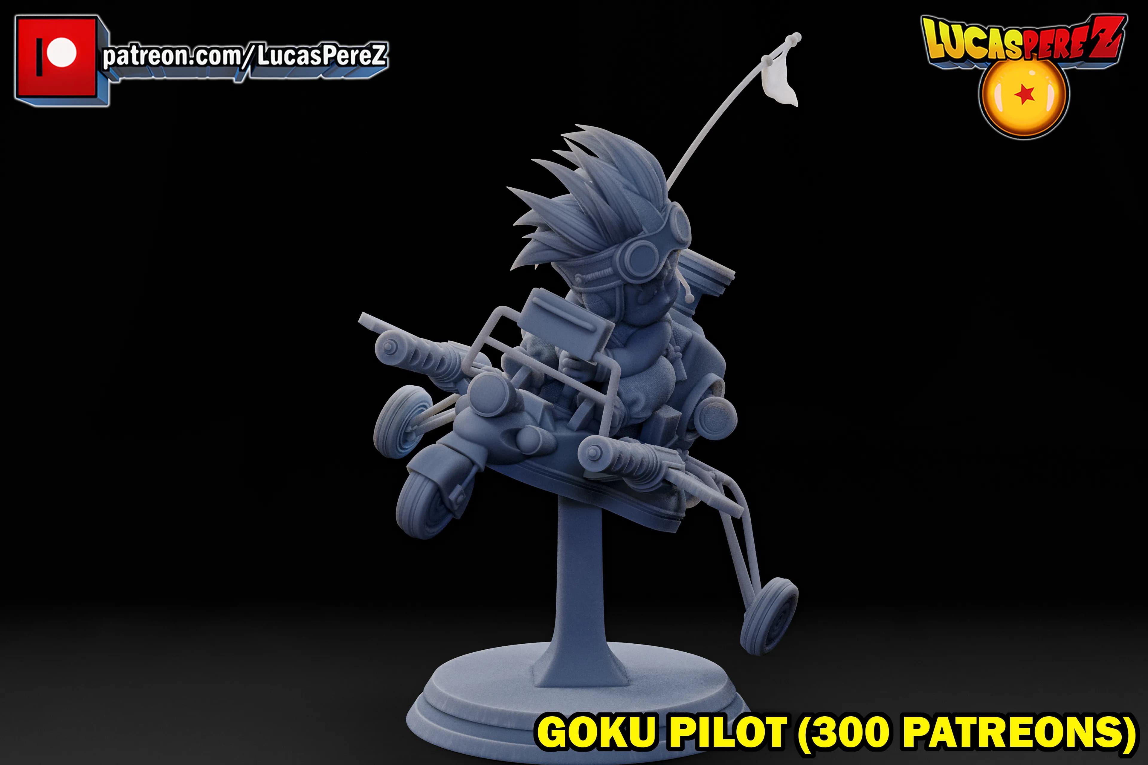 Goku Niño Pilotando - Dragon Ball - Imagen 9