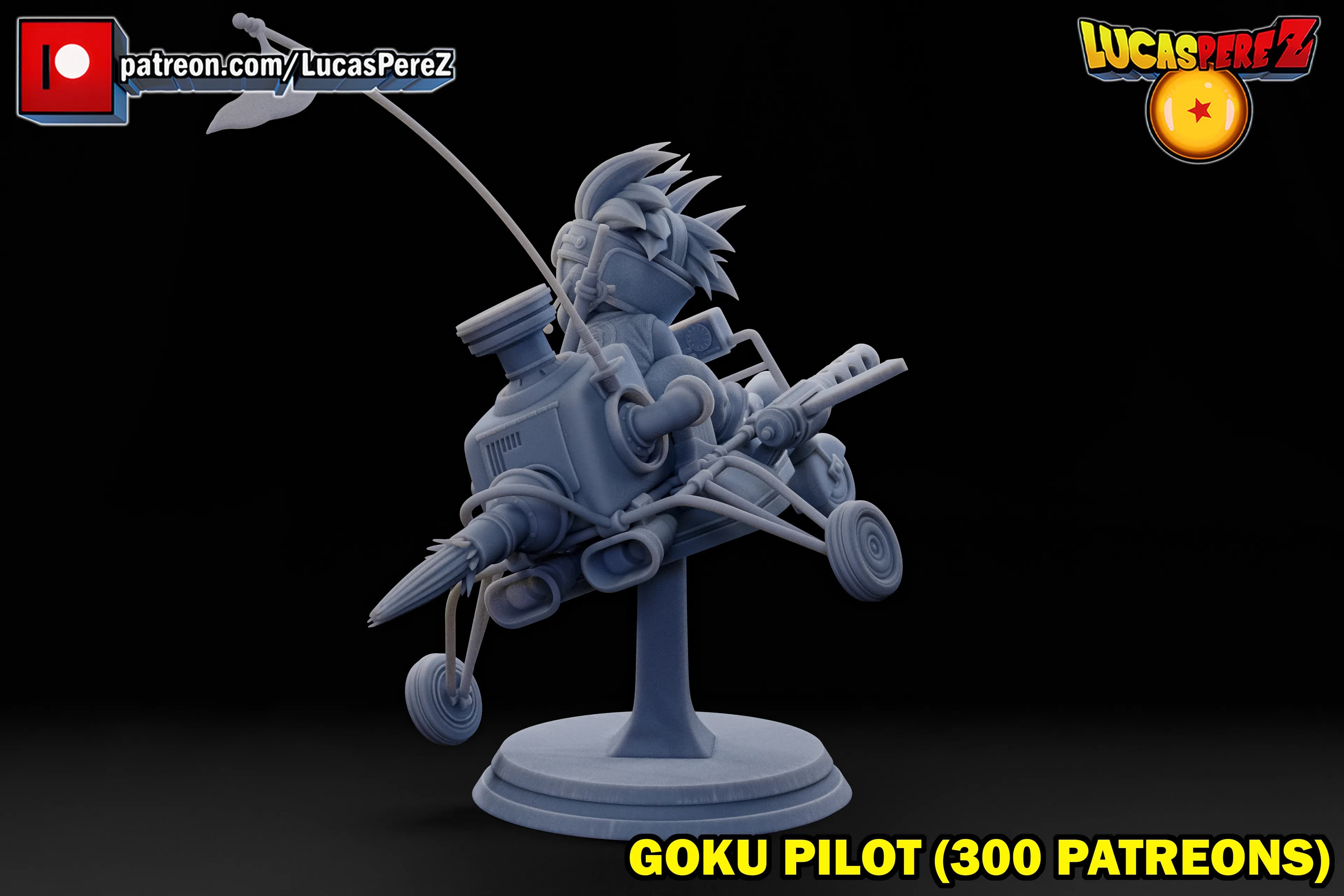 Goku Niño Pilotando - Dragon Ball - Imagen 13