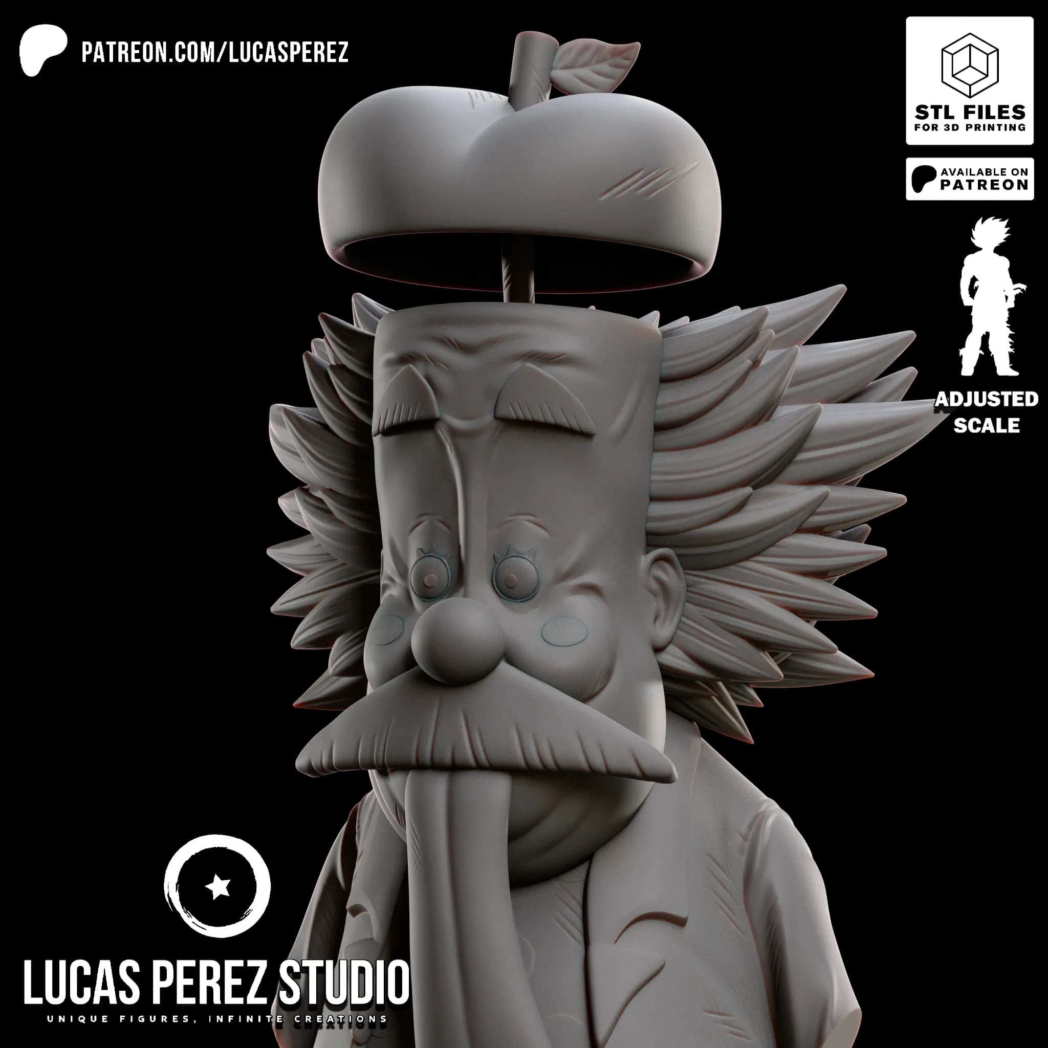 Busto del Dr. Vegapunk - One Piece - Imagen 8