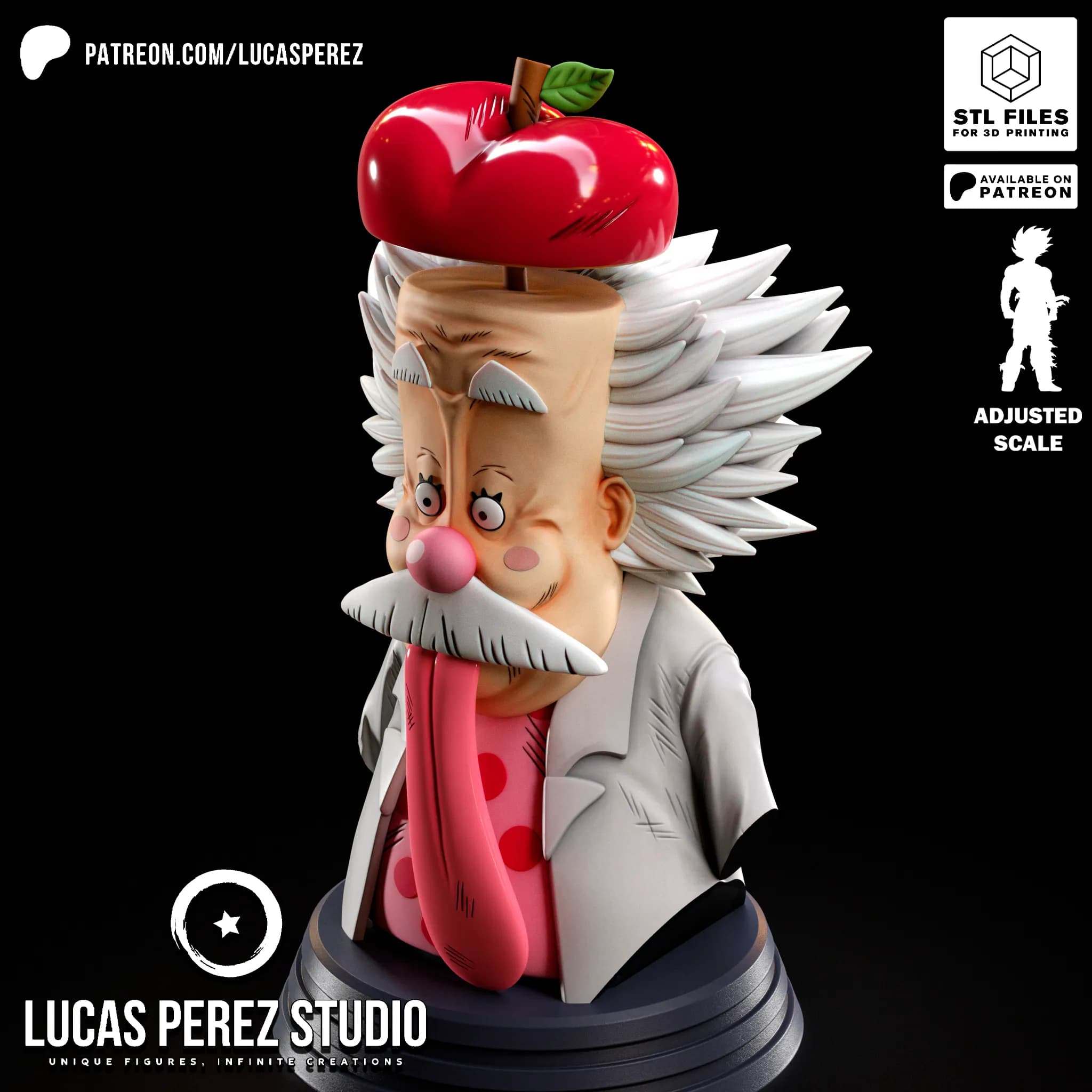 Busto del Dr. Vegapunk - One Piece - Imagen 13