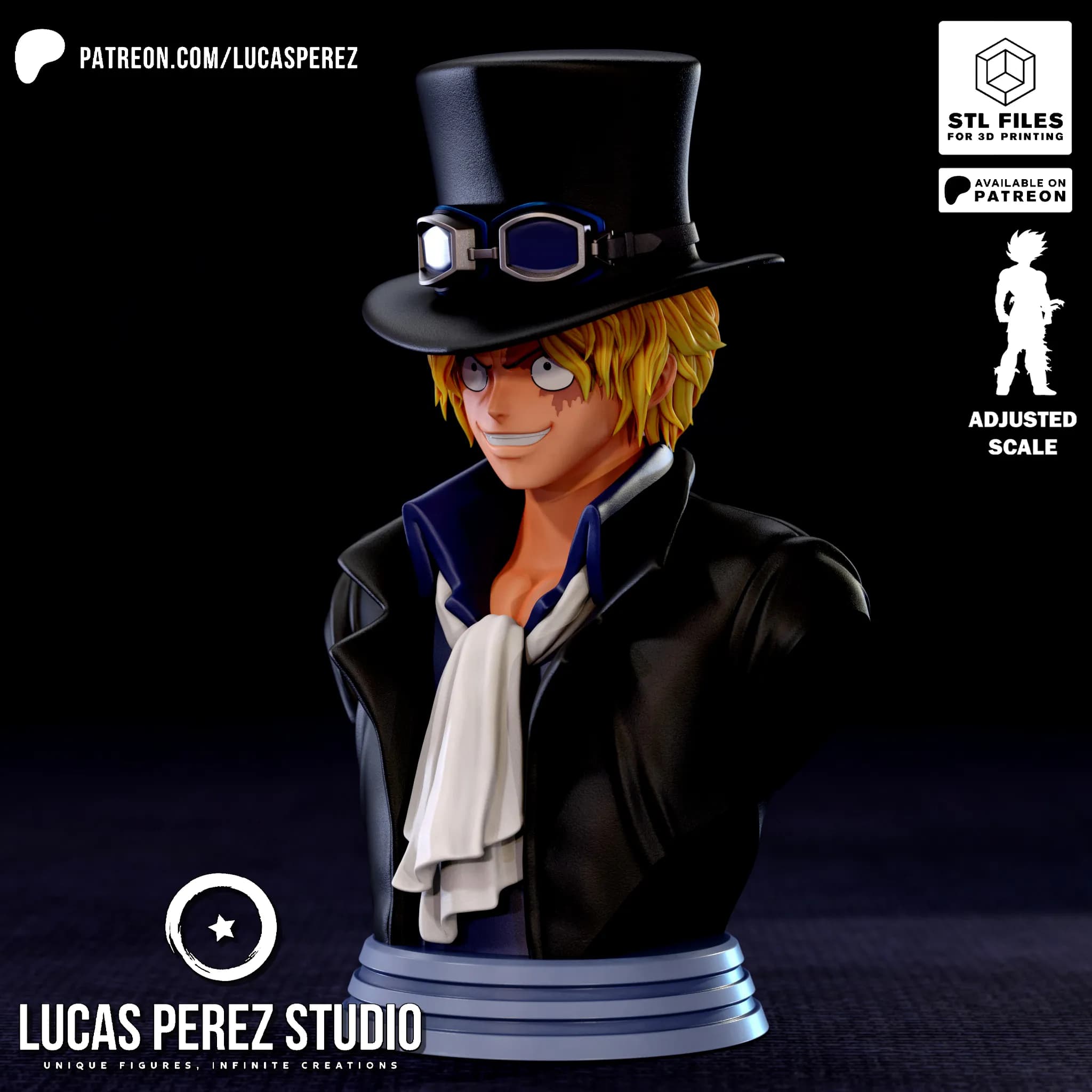 Busto de Sabo - One Piece - Imagen 7