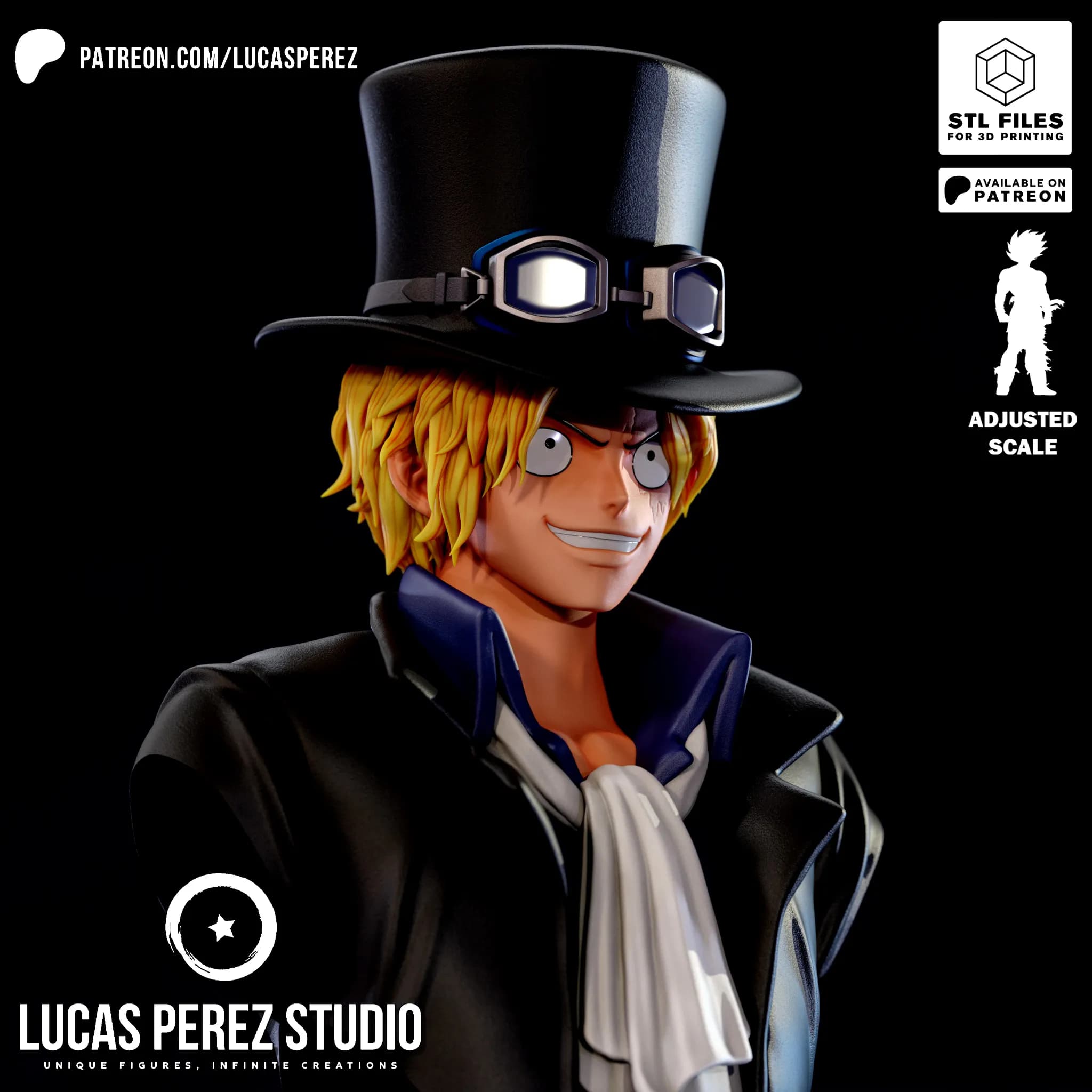 Busto de Sabo - One Piece - Imagen 11