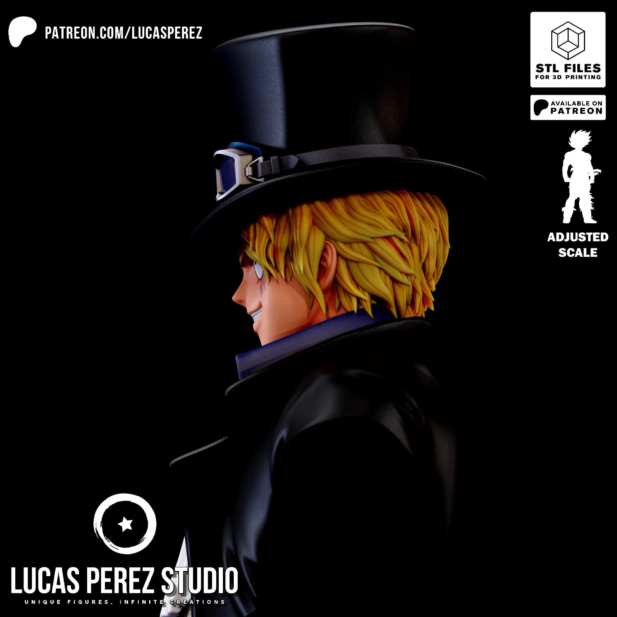 Busto de Sabo - One Piece - Imagen 14