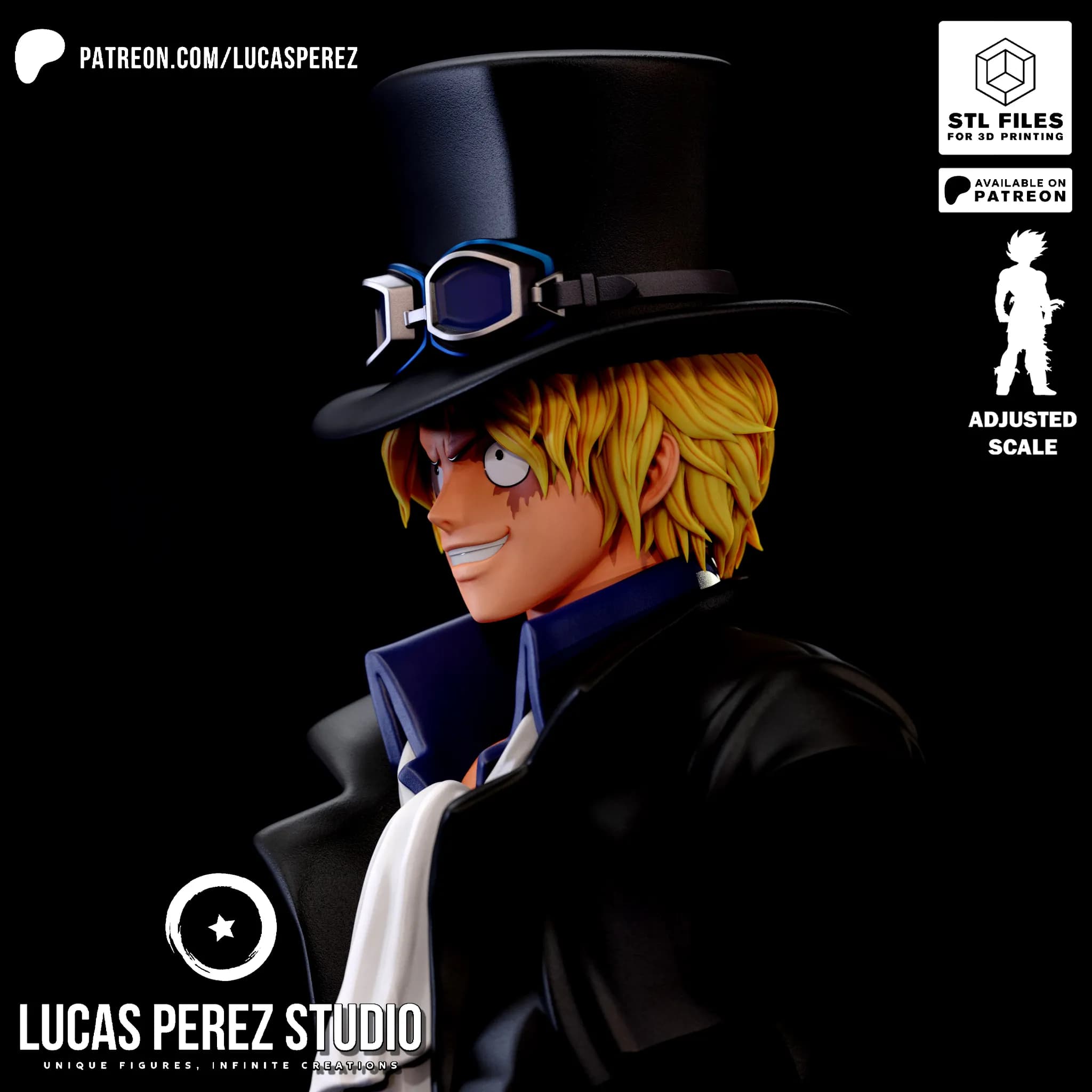 Busto de Sabo - One Piece - Imagen 15