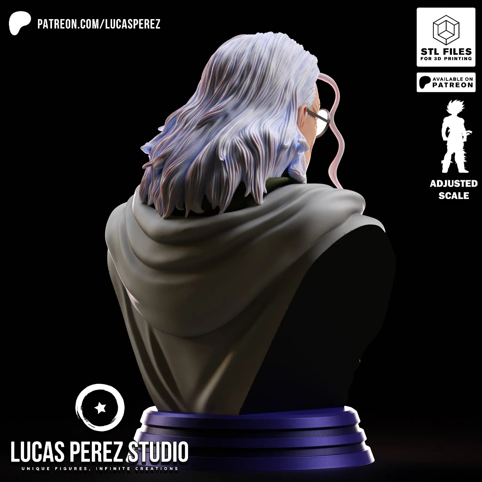 Busto de Silver Rayleigh - One Piece - Imagen 8