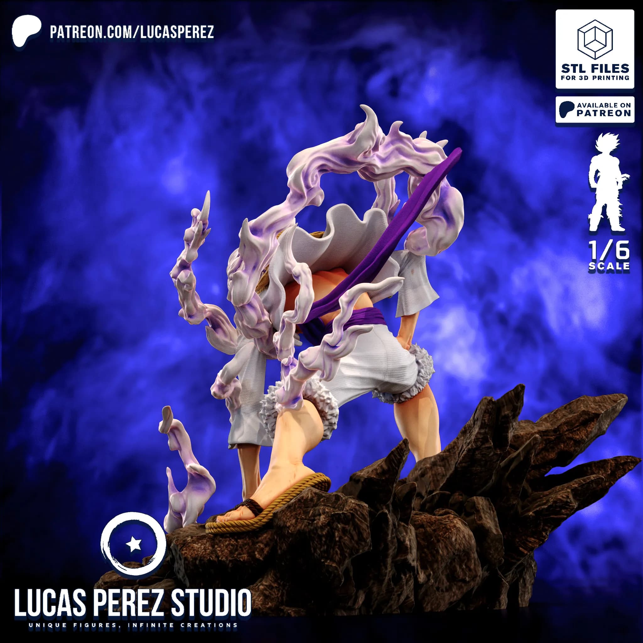 Luffy Gear 5 Nika - One Piece - Imagen 18