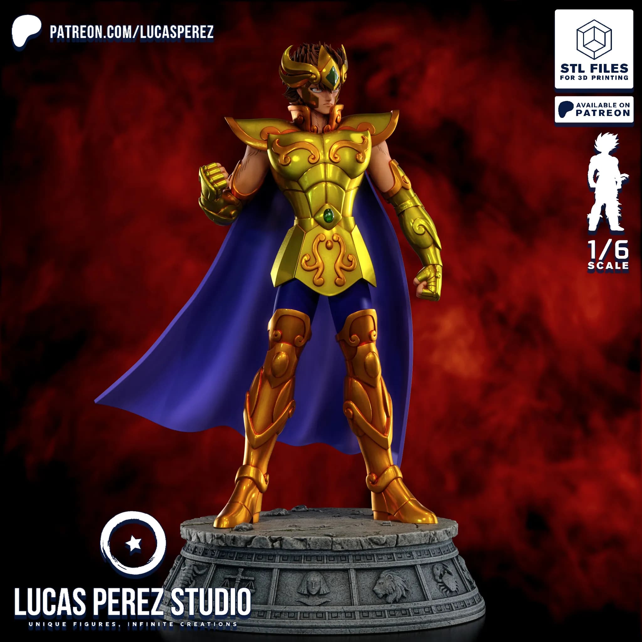Aioria de Leo - Caballeros del Zodiaco - Imagen 8